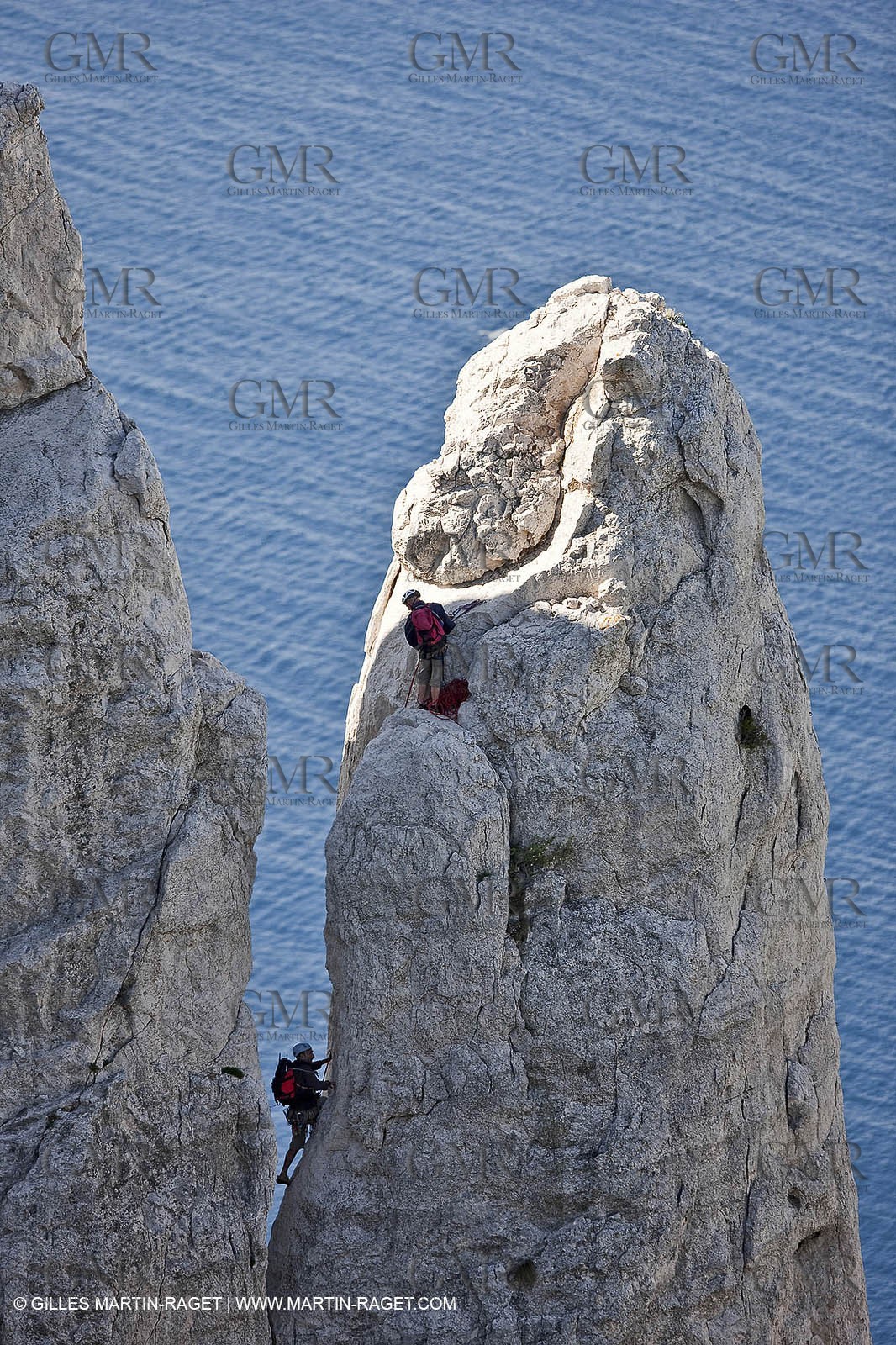 30 04 2009 - Marseille (FRA, 13) - Les Calanques - La Grande Candelle - Arrête de Marseille