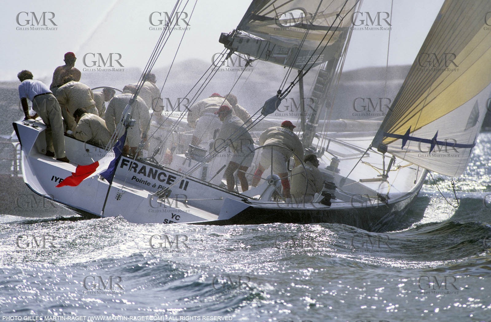 America's cup - San Diego  1995 - Défi français - France 2