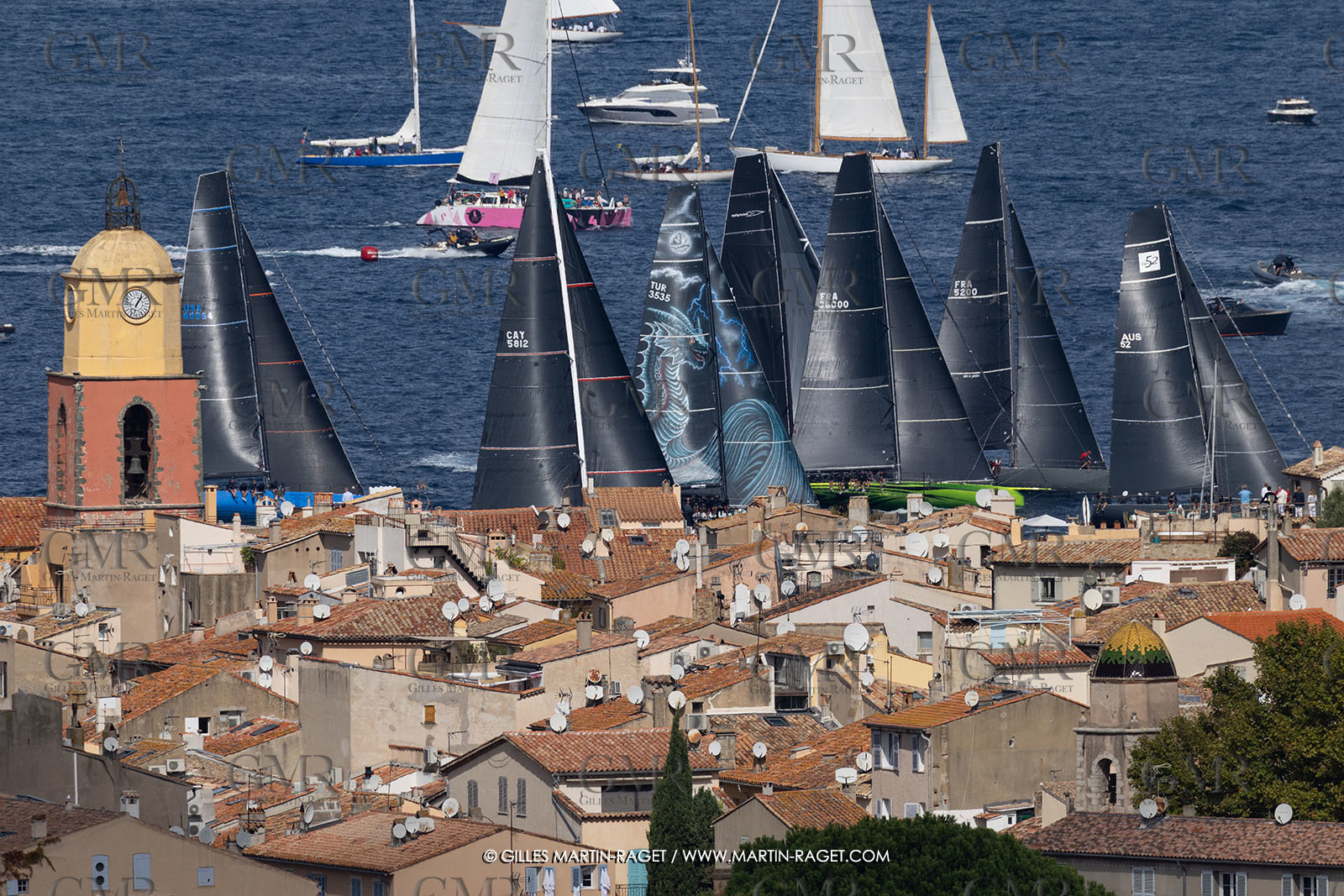 03 10 2025, Saint-Tropez (FRA), LEs VOiles de Saint-Tropez 2025, Race Day 5