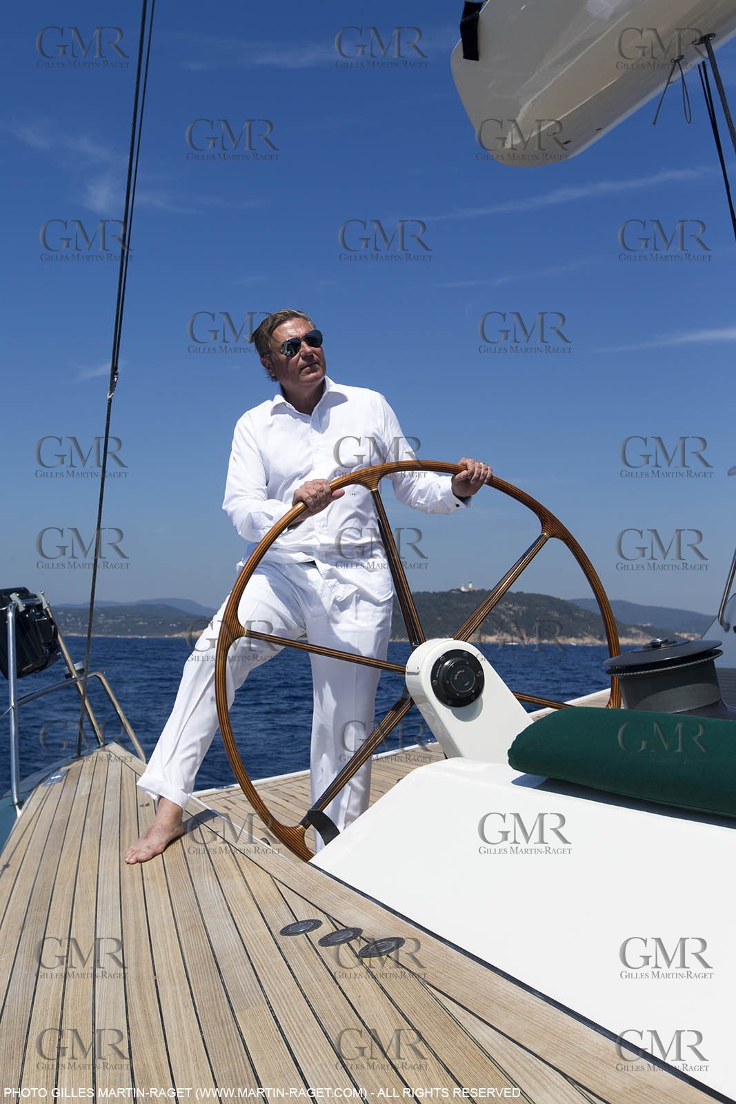 25 06 2015, Saint Tropez (FRA,83) , Sailing, Super yachts, Wally, Genie of The Lamp, Charles de Bourbon