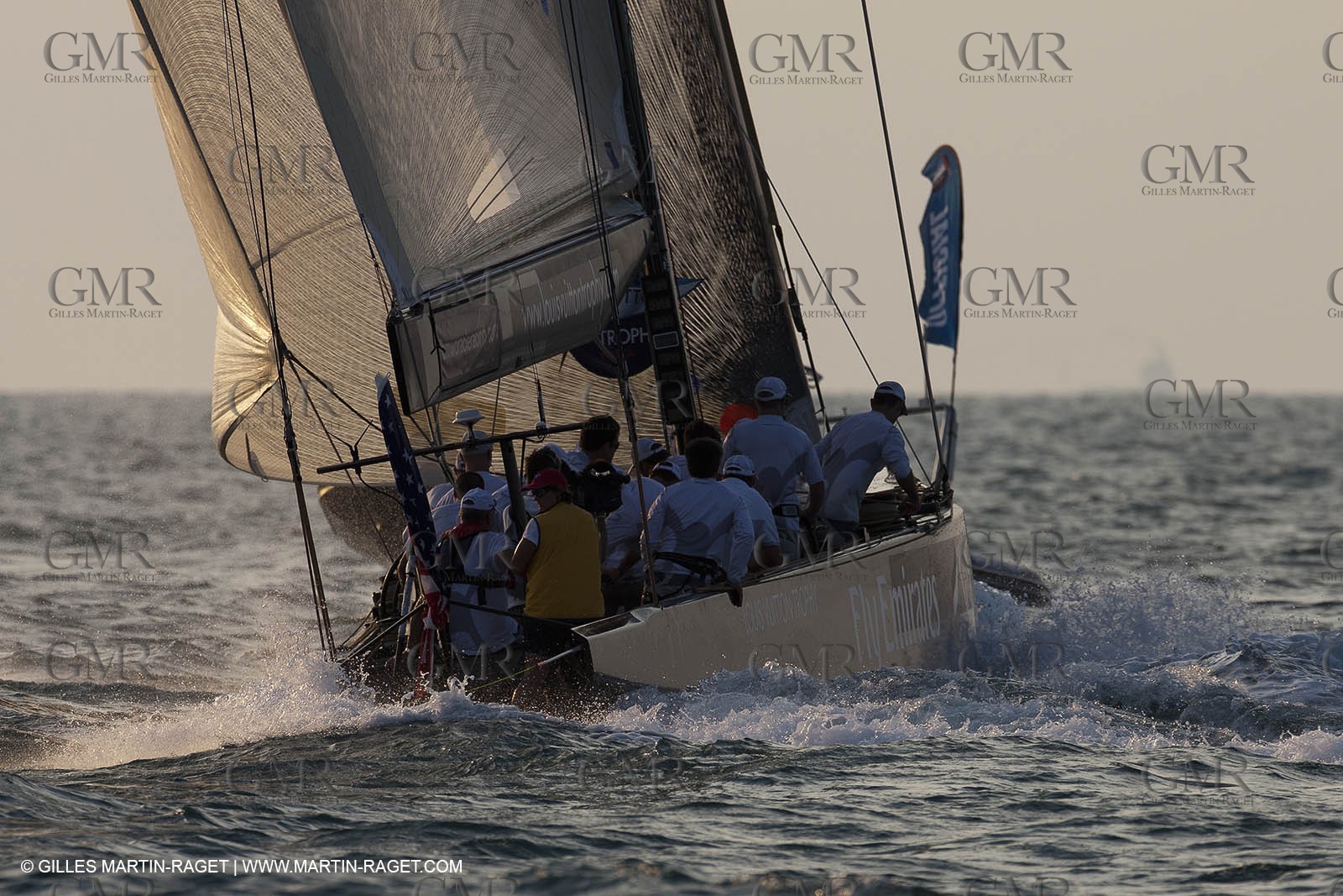 14 11 2010 - Dubai (UAE) - Dubai Louis Vuitton Trophy -  BMW ORACLE Racing - Training - Race Day 1