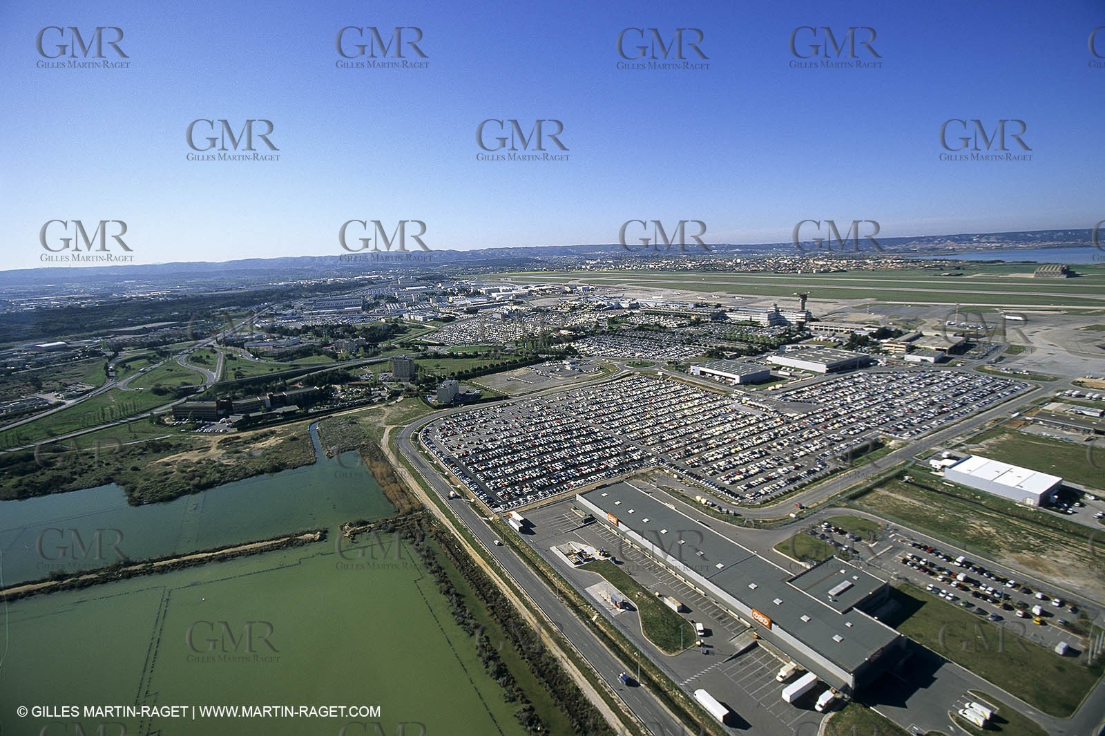 Berre Lake (FRA,13) - Marseille-Provence Airport