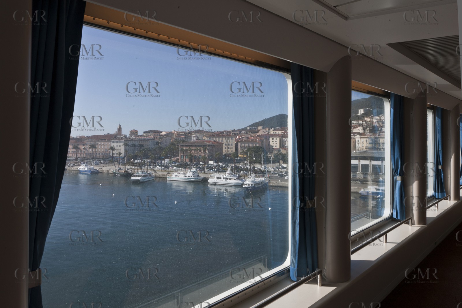 16 02 2012 - Ajaccio (FRA, Corse) -  La Méridionale shipping company- Piana at Ajaccio