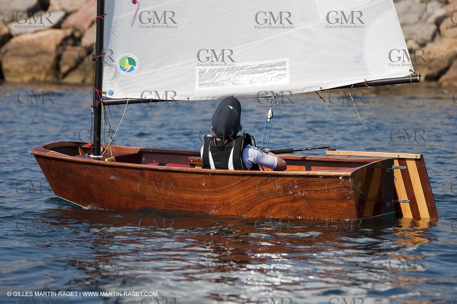 24 05 2010 - Hyères (FRA,83) - wooden optimist