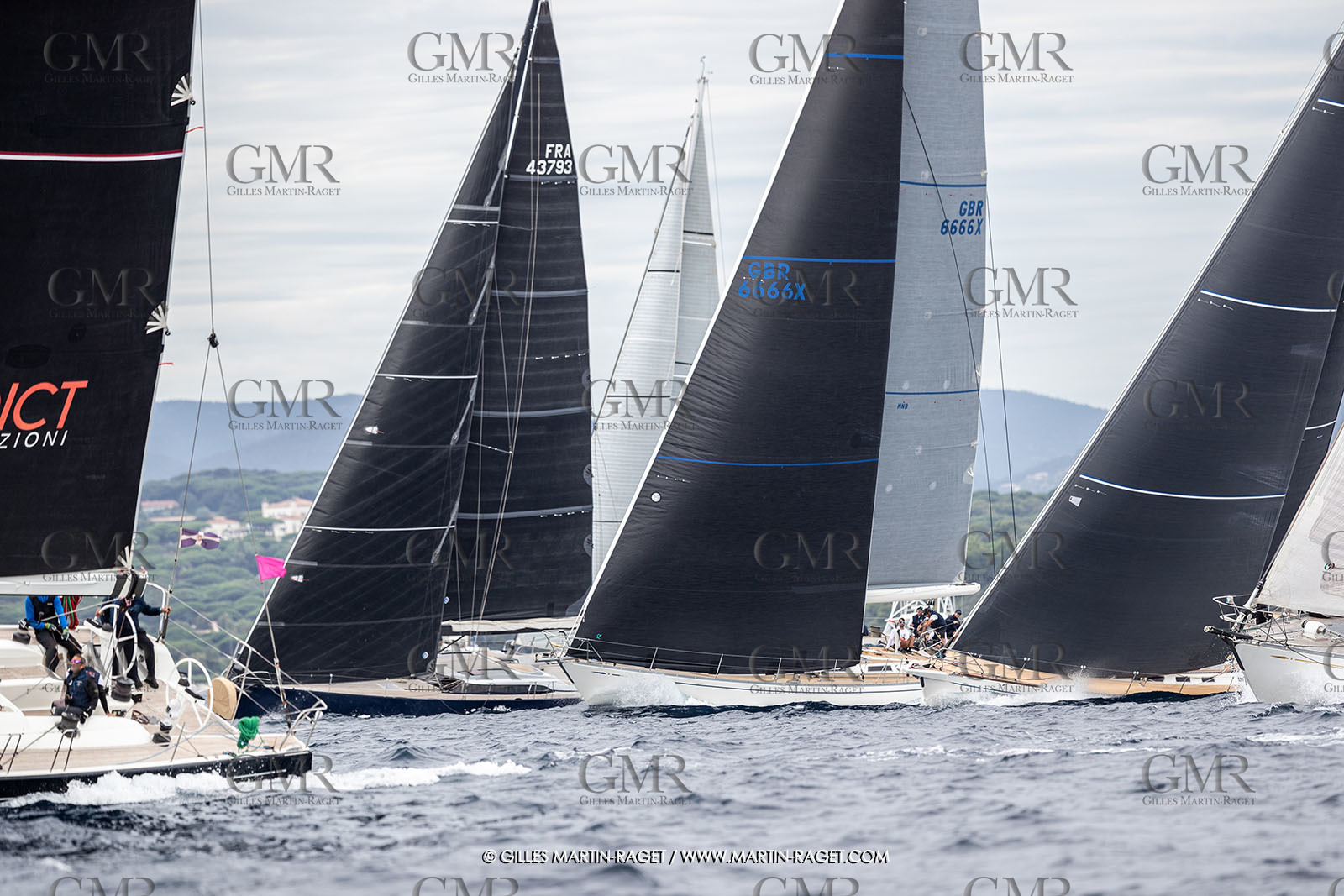 30 09 2024, Saint-Tropez (FRA), Les Voiles de Saint-Tropez 2024, Race Day 1
