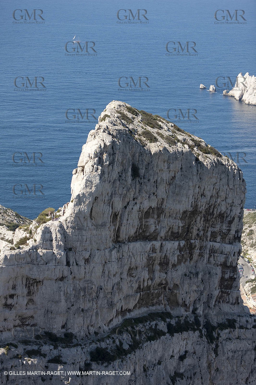 18 04 2009 - Marseille (FRA, 13) - Les Calanques - East side of rocher des Goudes