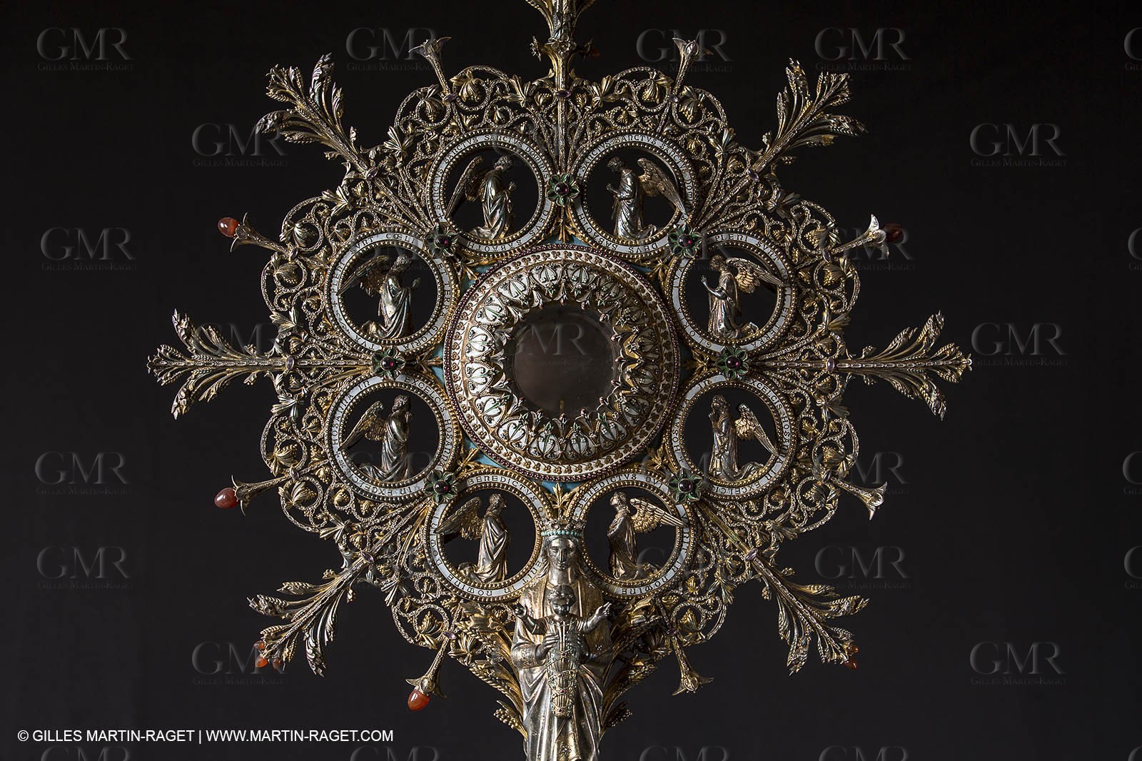 04 02 2013 - Marseille(FRA,13), Notre Dame de la Garde,liturgical silverware