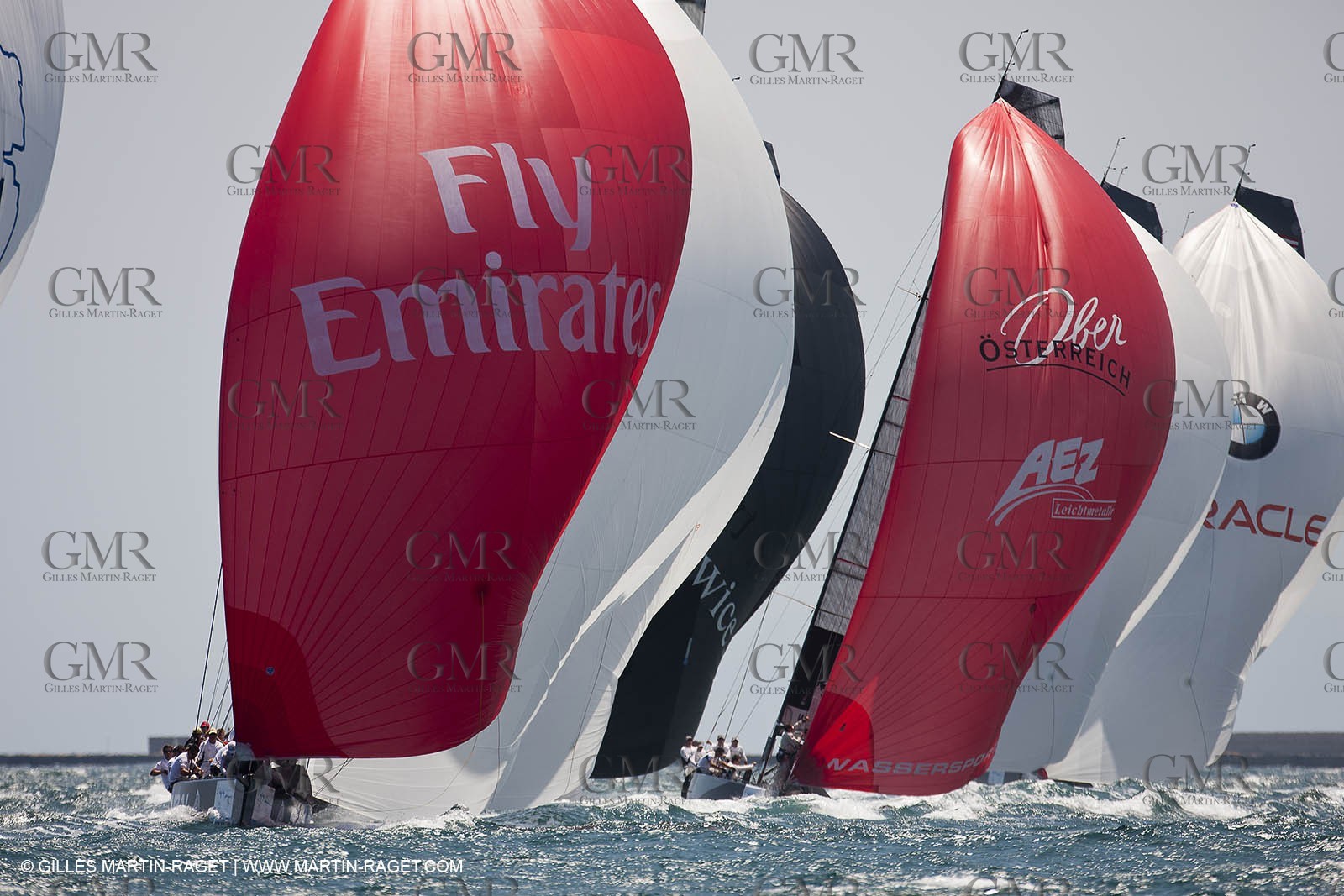 31 07 2010 - Valencia (ESP) - BMW ORACLE Racing - RC 44 Valencia Cup - fleet racing - Day 2