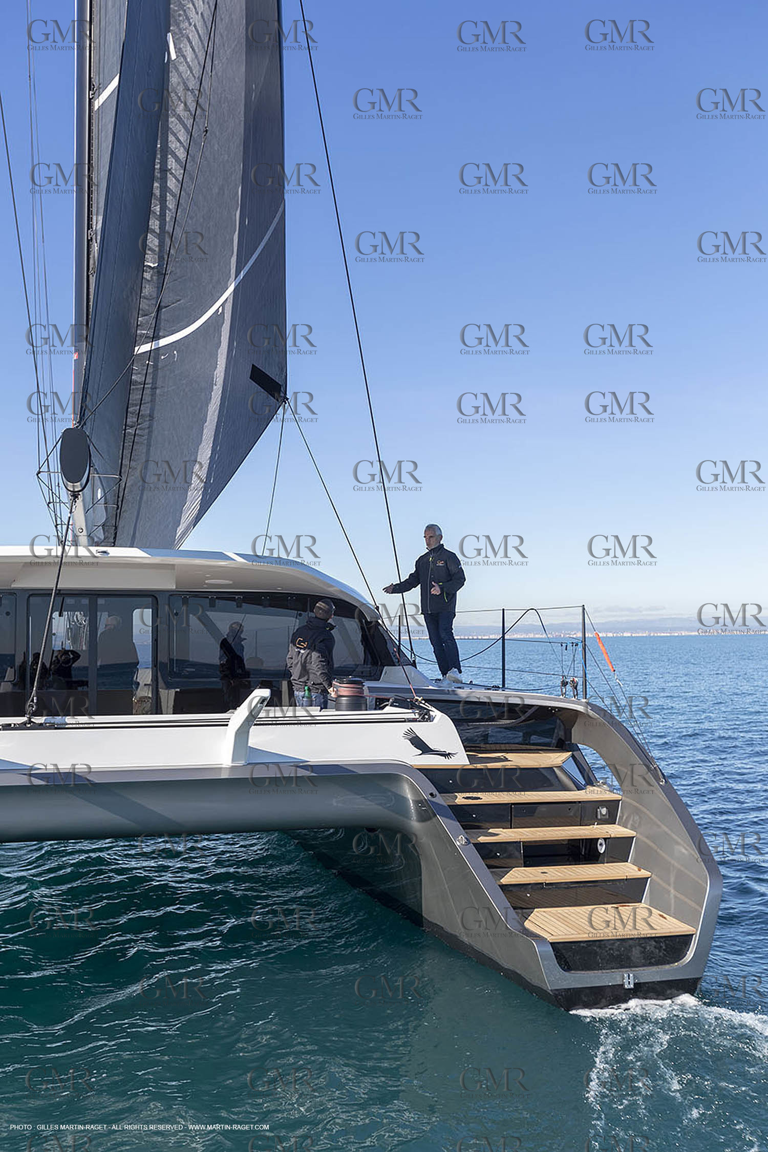 05 02 2019, La Grande Motte (FRA,34), Gunboat 68 sail testing  2