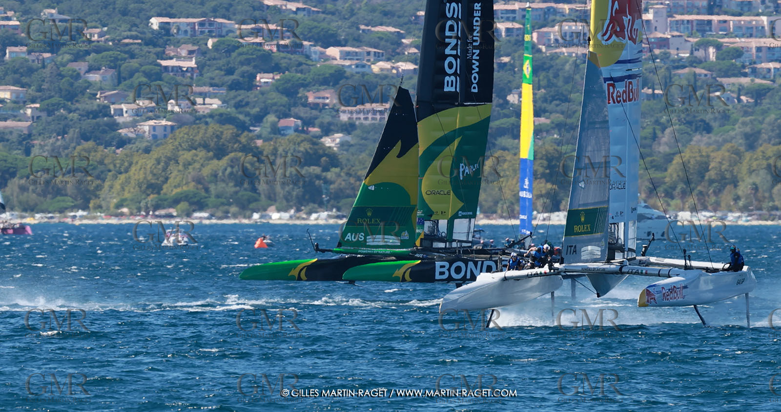 10 09 2025, Saint-Tropez,(FRA), Rockwool SailGP France Saint-Tropez, Race Day 1