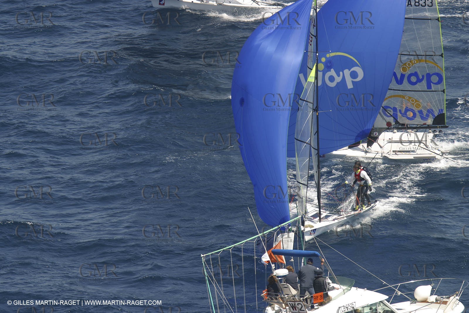 2004 Hyeres Sailing Week (SOF) - 49ers