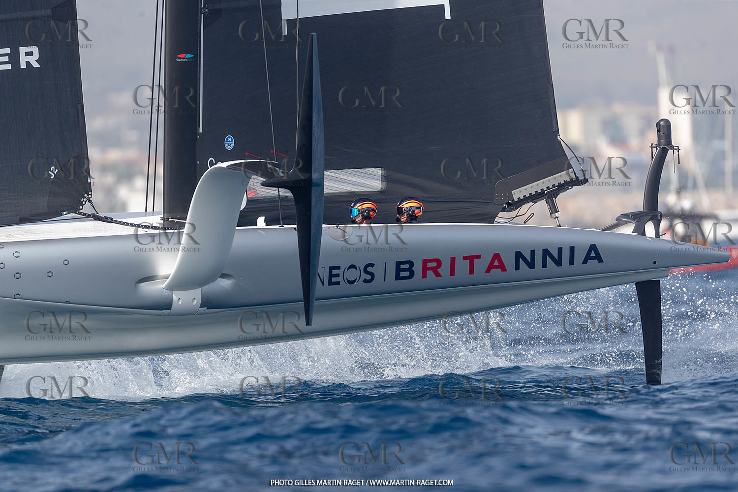 15 09 2023, Vilanova i La Geltru (ESP), 37th America's Cup, Preliminary Regatta N° 1, Race Day 3