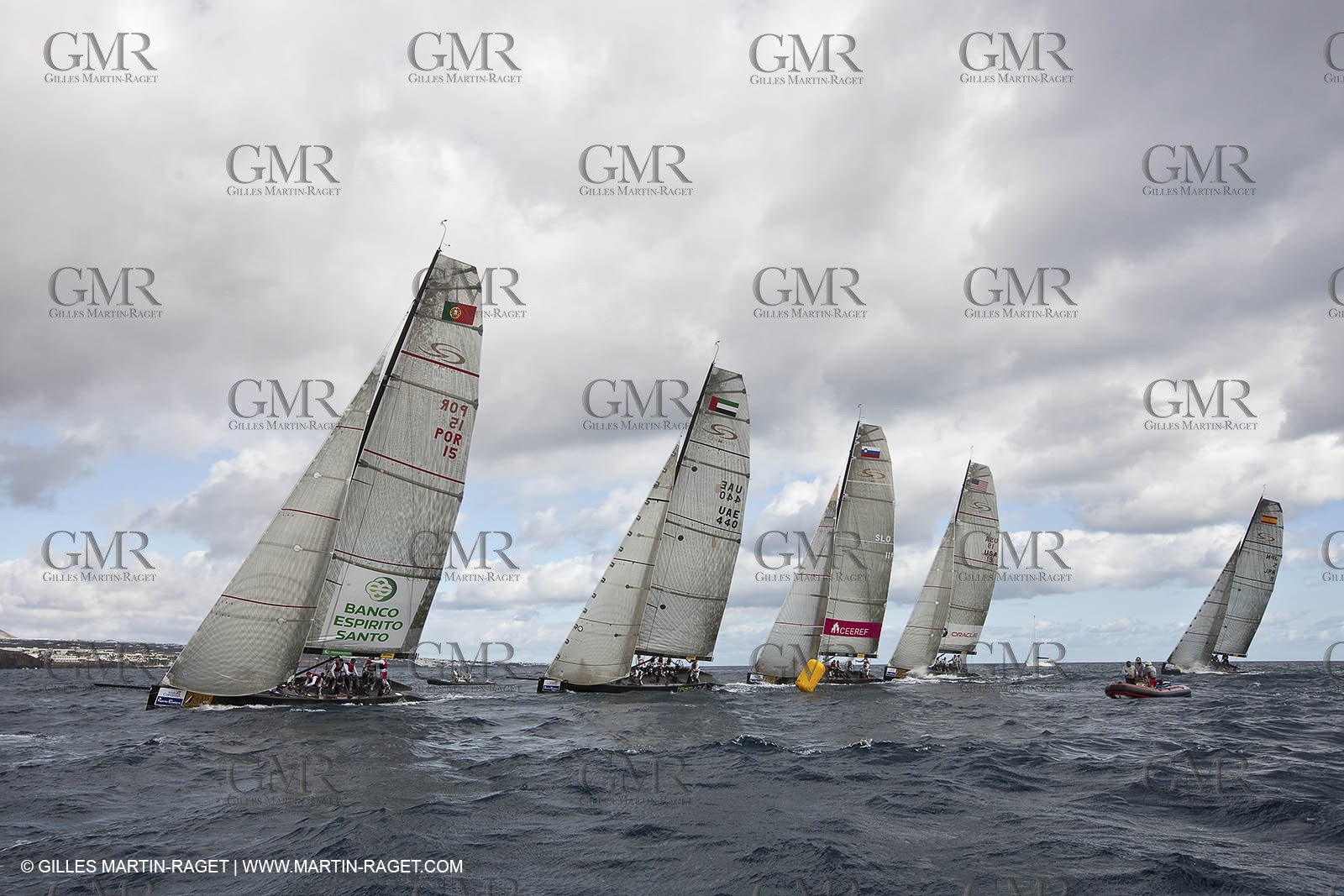 09 12 2008 - Puerto Calero (Lanzarote, Islas Canarias, ESP)  - RC 44 World Championsship - RC 44 Puerto Calero Gold Cup - Training