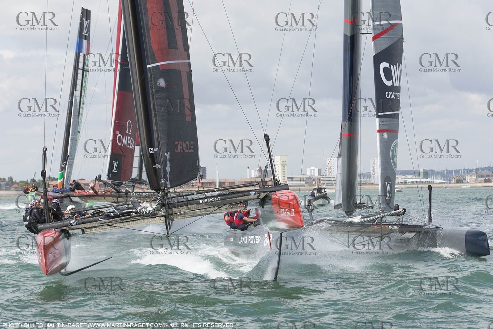 23 07 2015, Portsmouth (GBR), 35th America's Cup, Louis Vuitton America's Cup World Series Portsmouth 2015, Official training