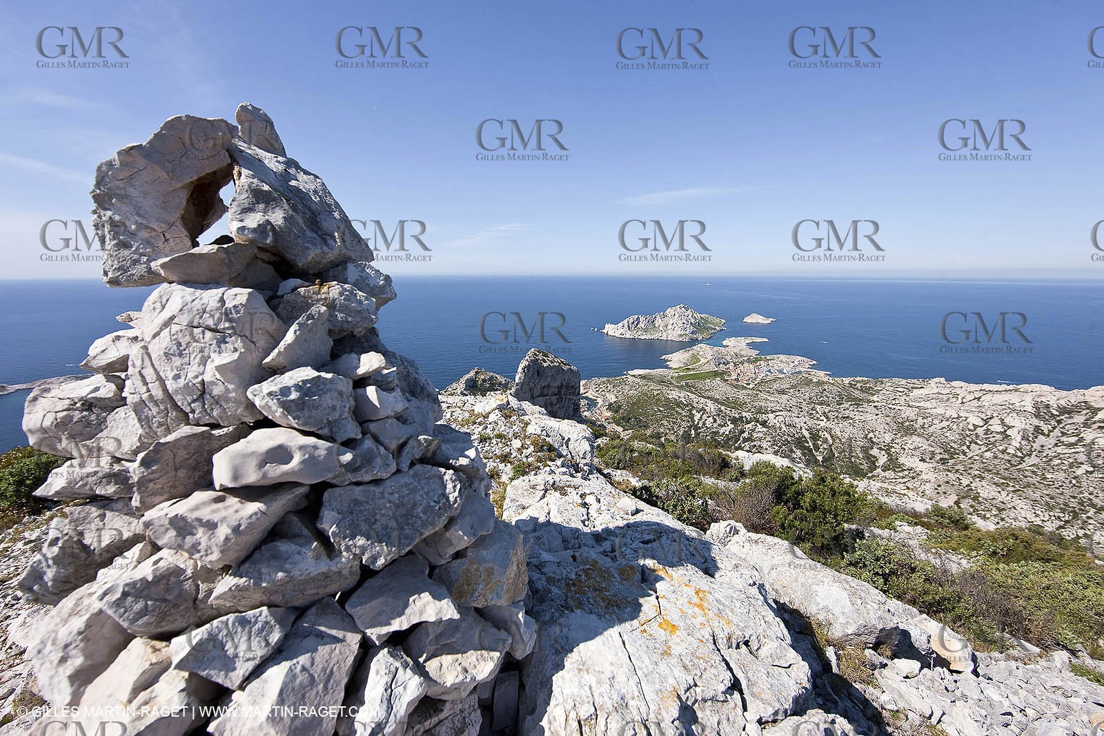 18 04 2009 - Marseille (FRA, 13) - Les Calanques - Rocher St Michel summit
