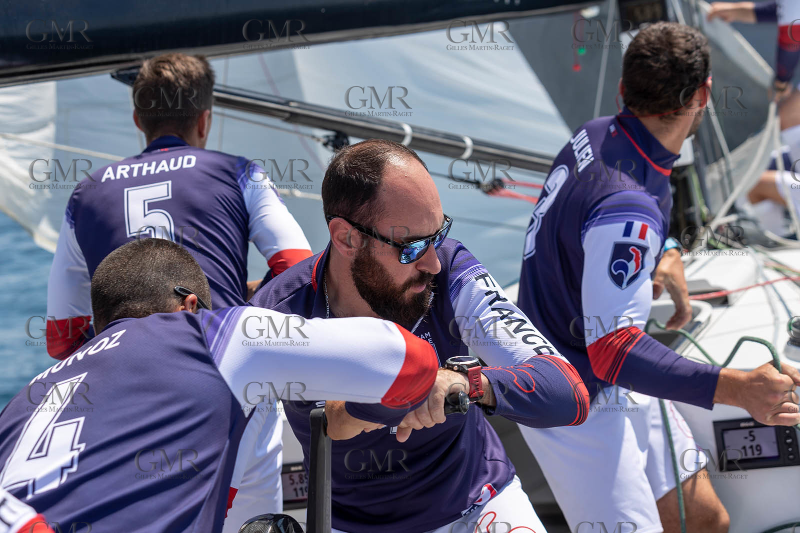 07 06 2021, Marseille (FRA,13), SSL Team France, Entraînement à bord de Tonerre de Glenn