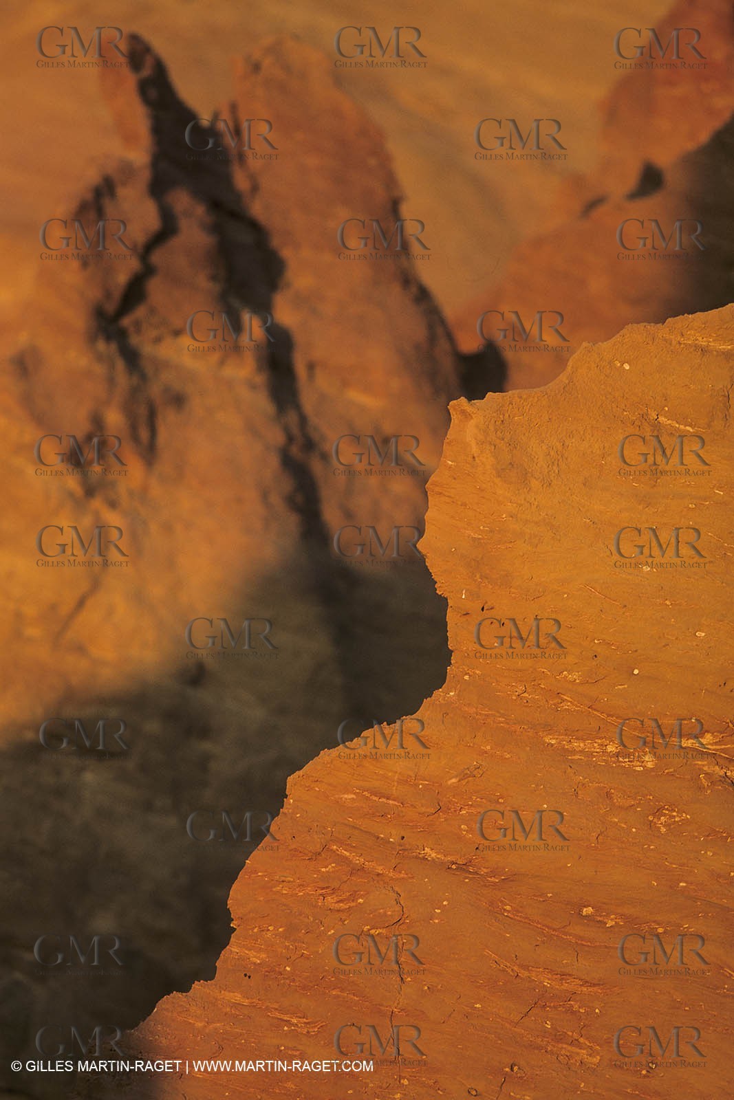 France, Provence, Lubéron, Carrières d'ocre, Colorado Provençal, Rustrel (FRA,84)
