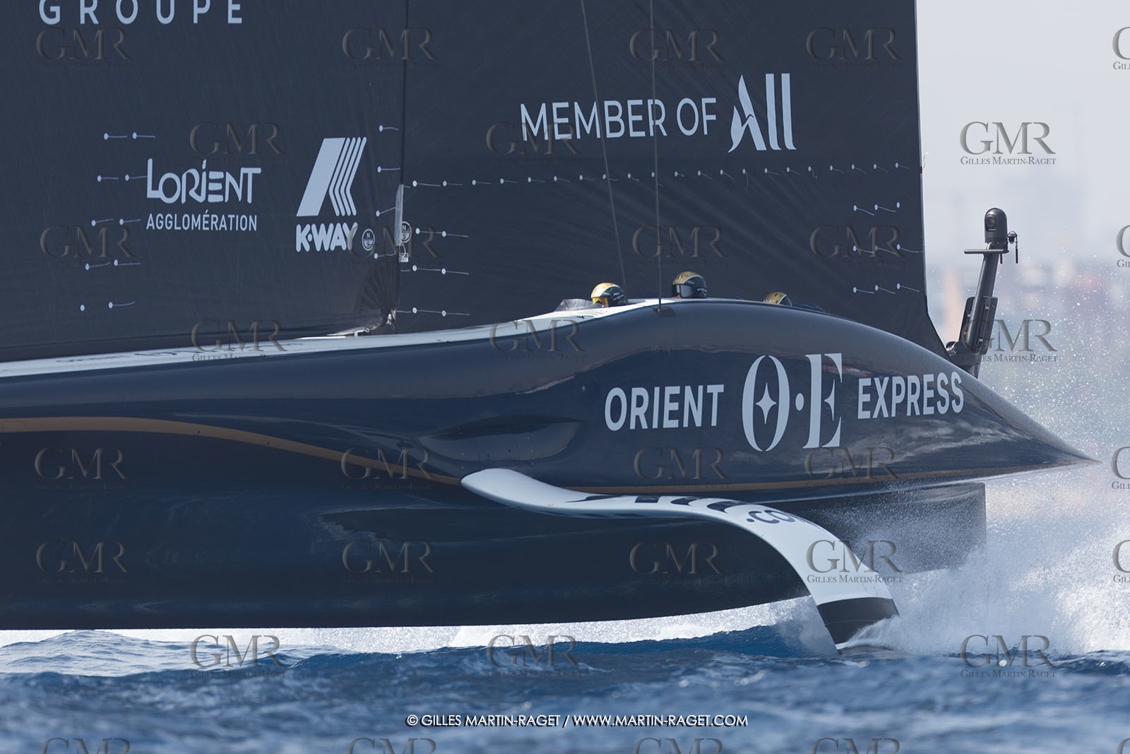 24 08 2024, Barcelona (ESP), Louis Vuitton 37th America's Cup, Louis Vuitton Prelilinary Regatta, Race Day 3