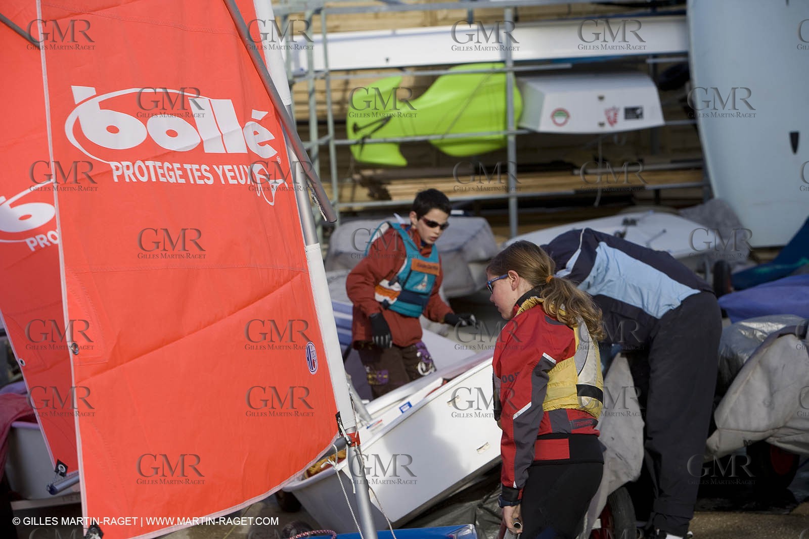 06 02 2008 - Nice (FRA, 06) - Nice sailing School - optimist