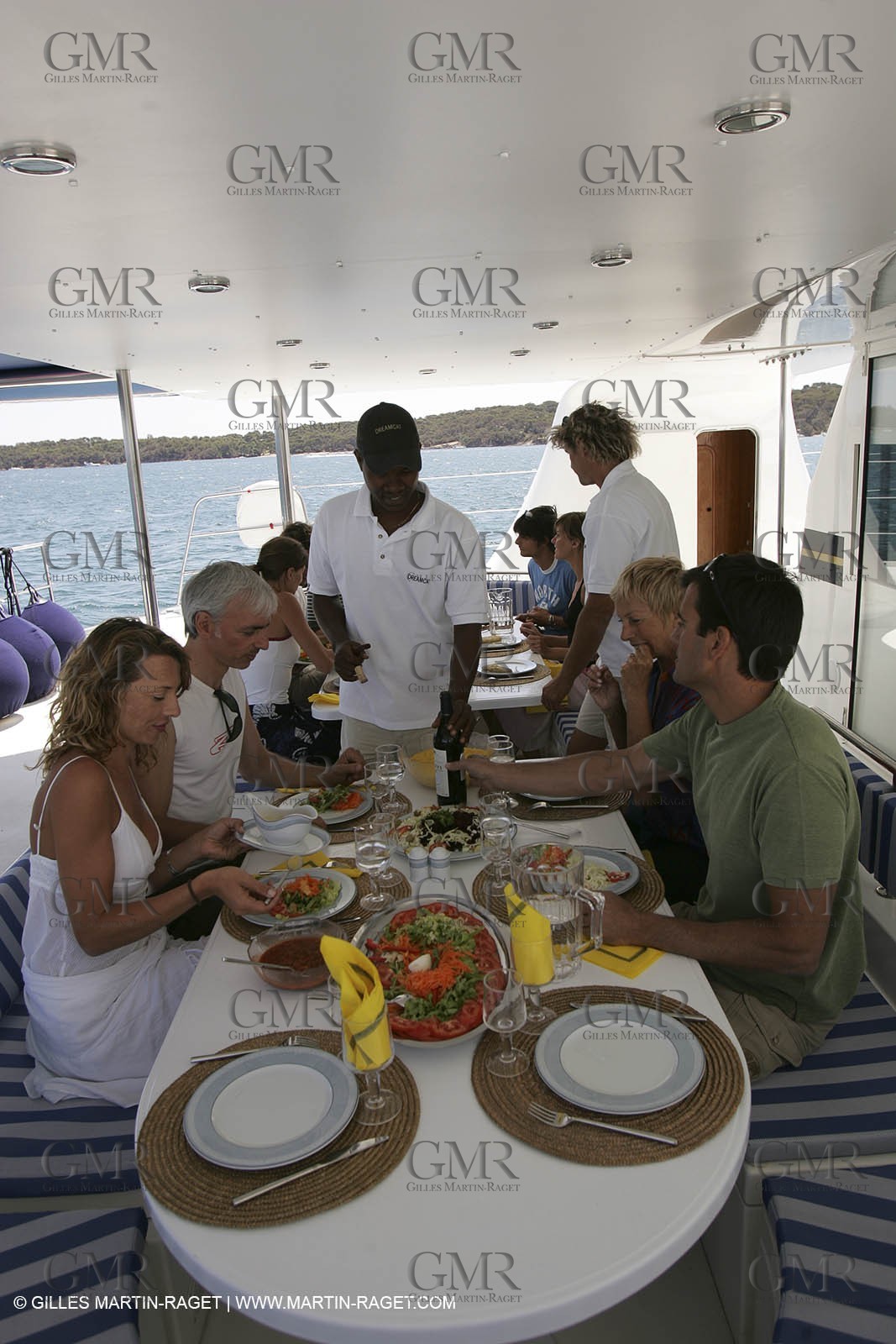 DreamCat Voile - Croisière - Repas