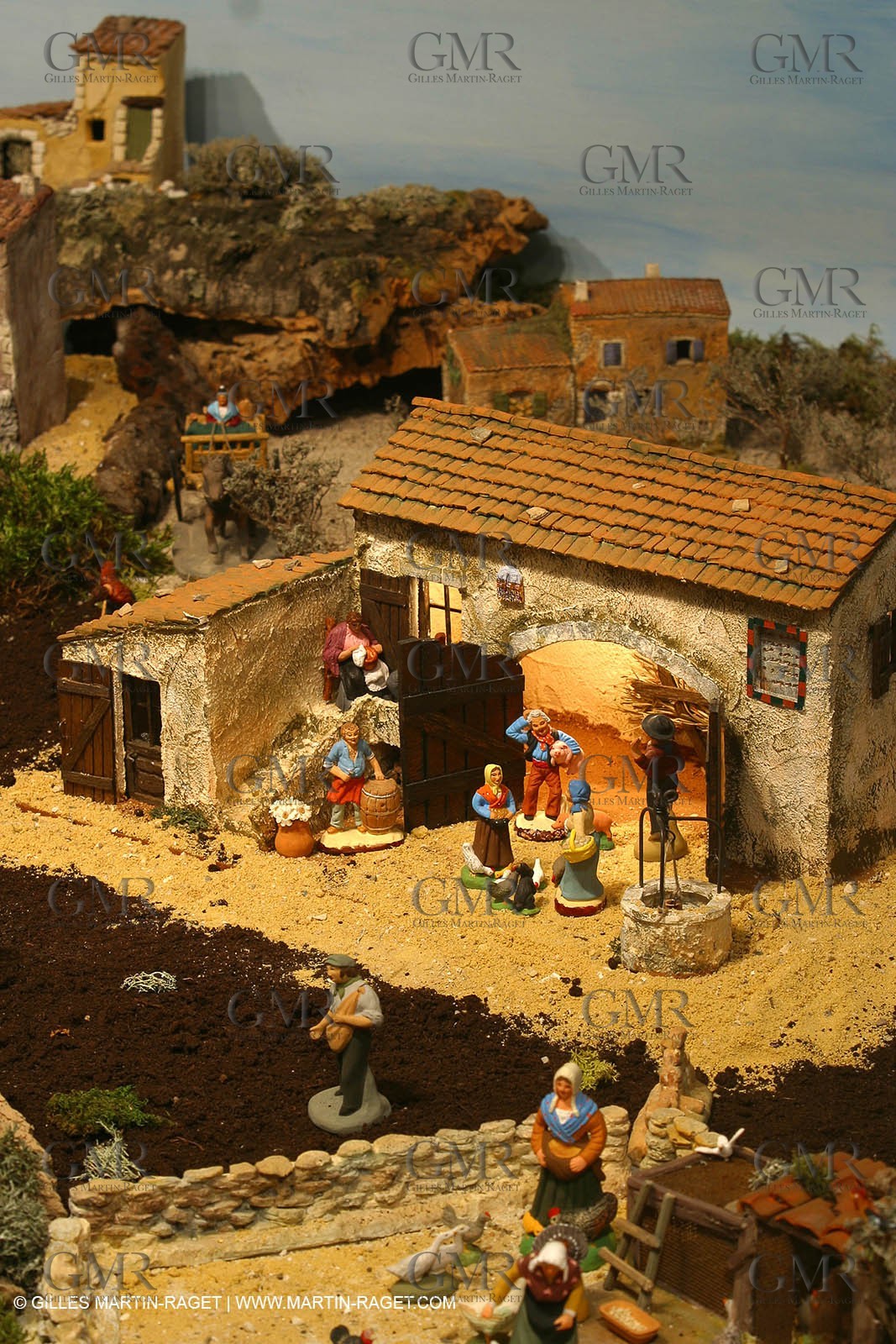 Great crib from les Saintes Maries de la mer (FRA, 13) for Christmas, December 2010