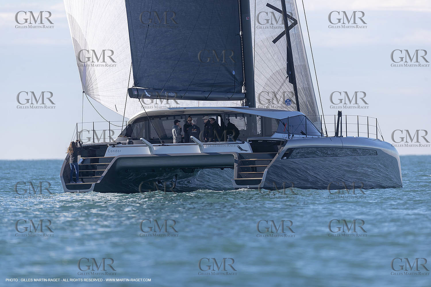 05 02 2019, La Grande Motte (FRA,34), Gunboat 68 sail testing  2