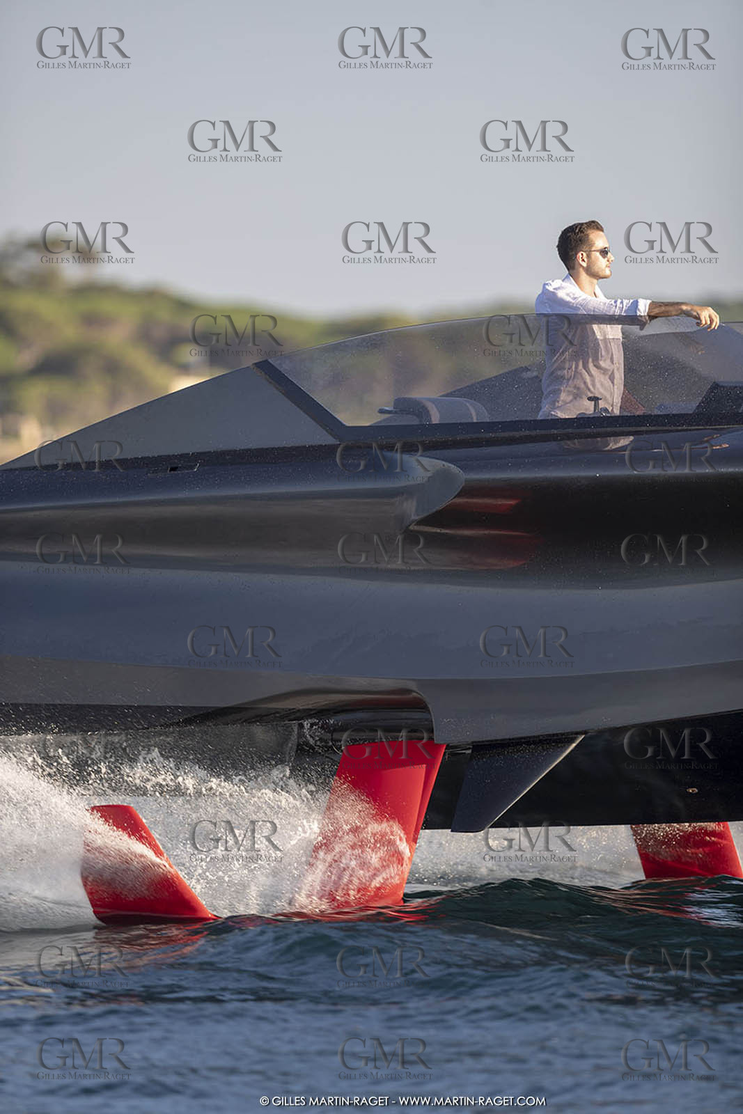 09 08 2018, Saint-Tropez (FRA,83), Foiler, the Flying Yacht by Enata