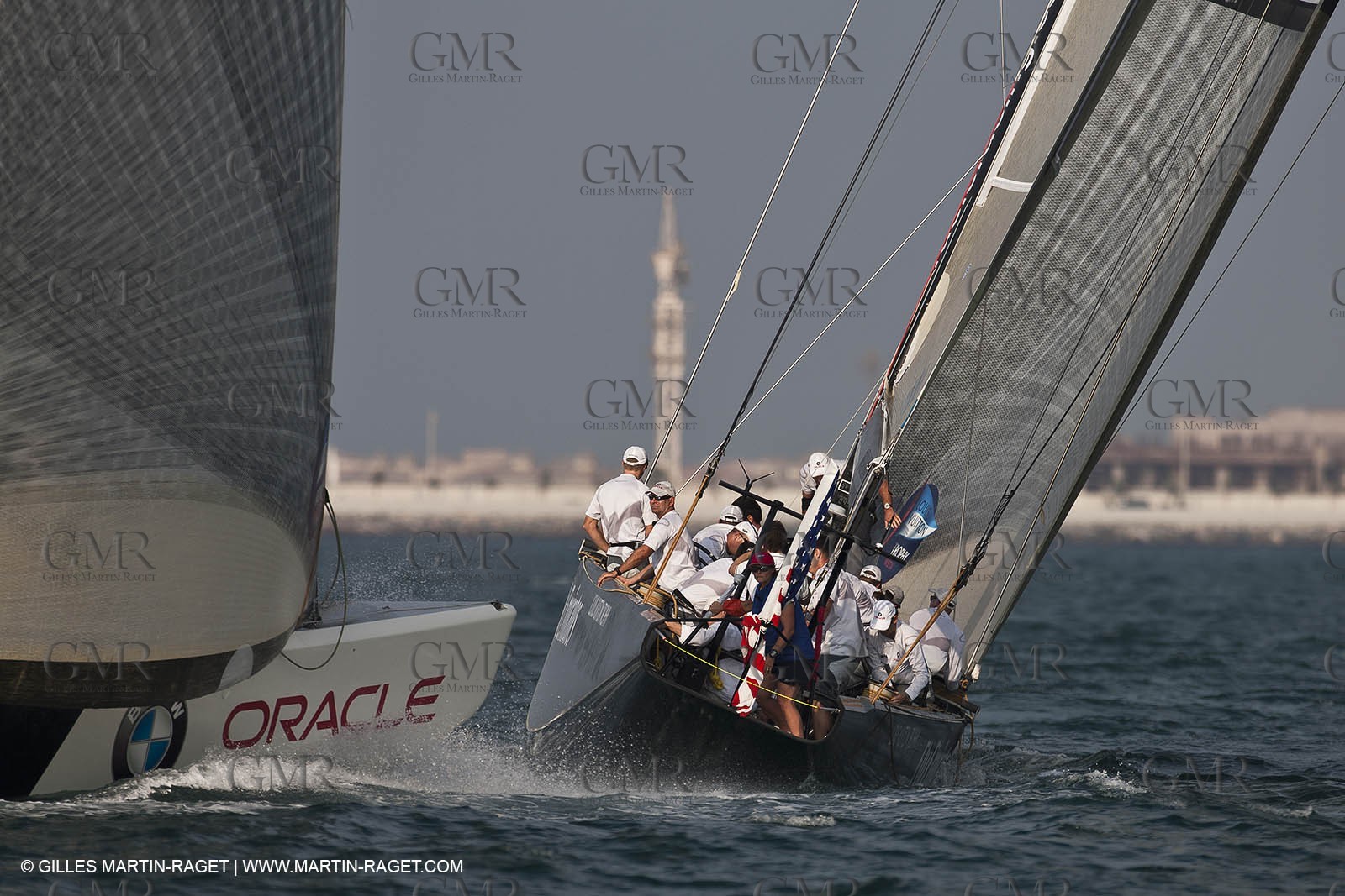 14 11 2010 - Dubai (UAE) - Dubai Louis Vuitton Trophy -  BMW ORACLE Racing - Race Day 1 - Vs All 4 one