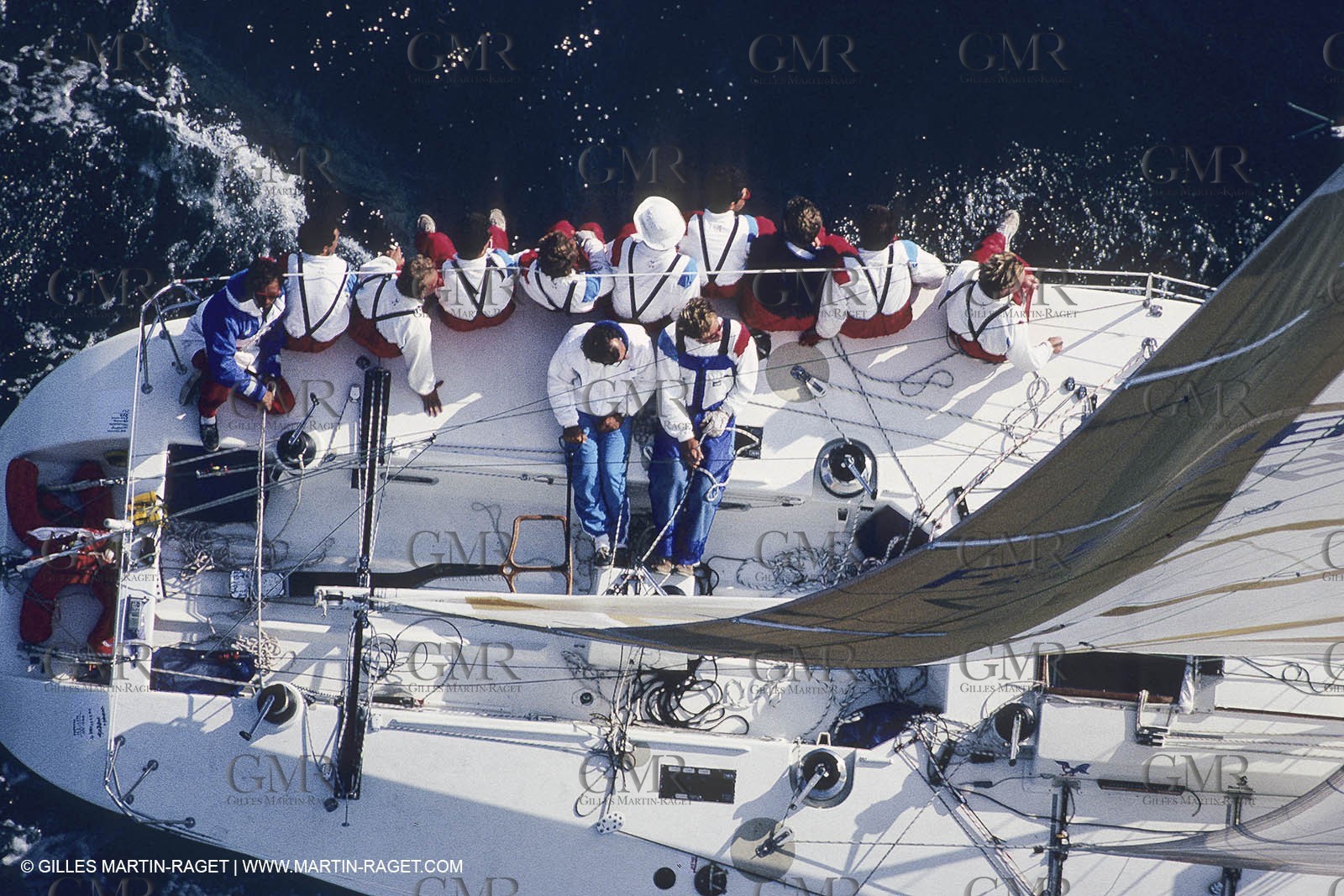 Sailing, Yacht Racing, Admiral's Cup, Cowes Week, Cowes (UK, IOW)