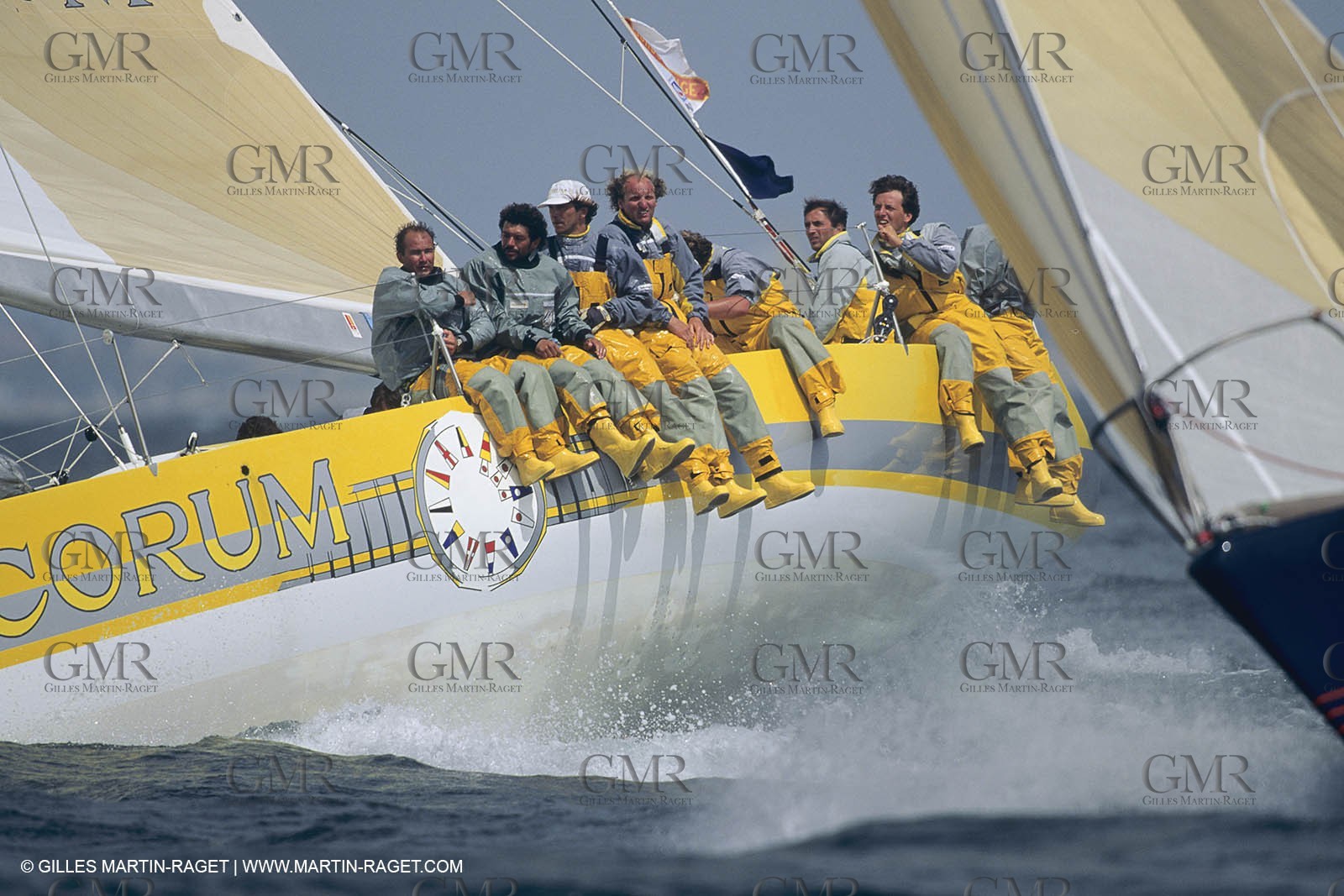 Sailing, Yacht Racing, Admiral's Cup, Cowes Week, Corum Sailing Team