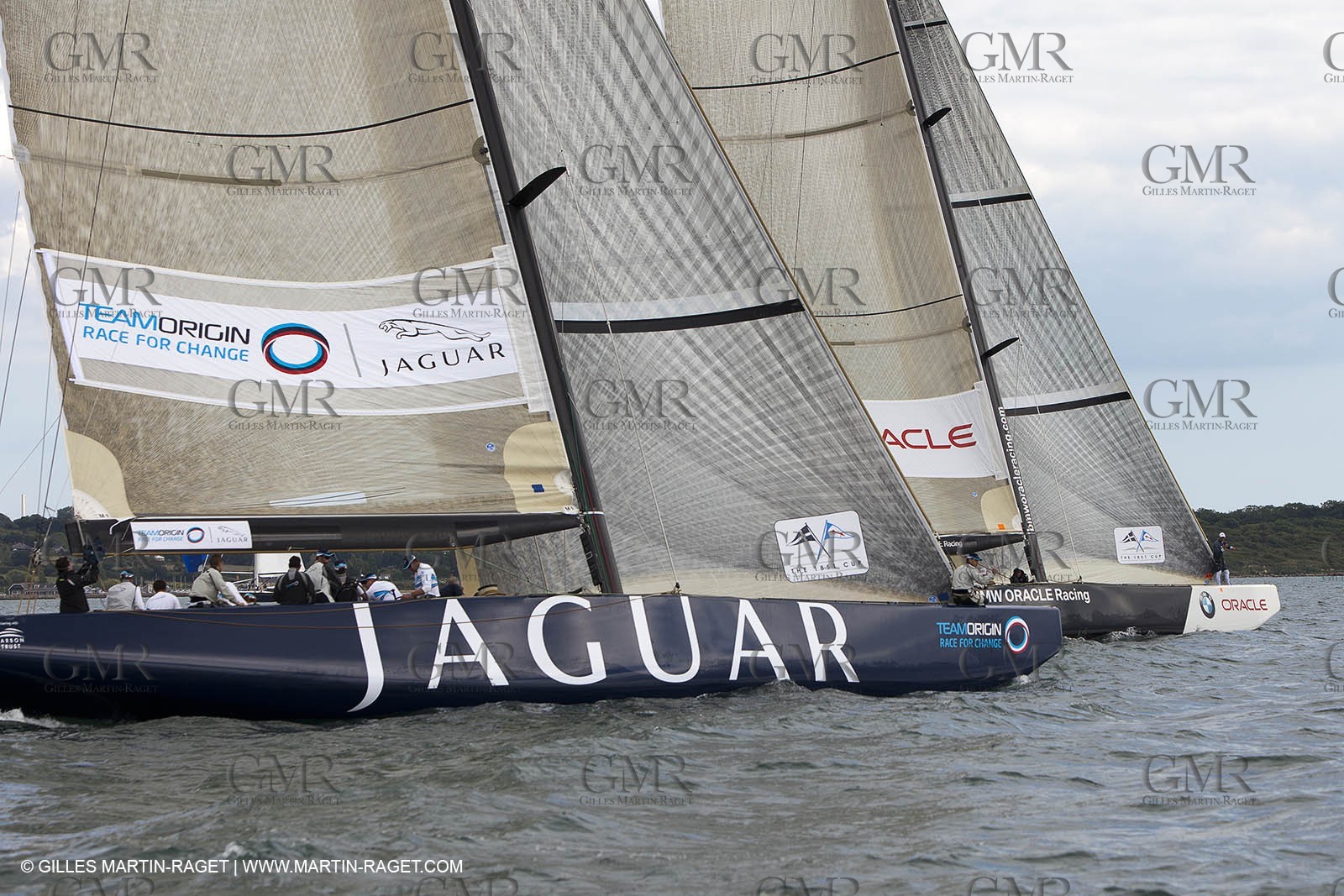 02 08 2010 - Cowes (UK, IOW) - The 1851 Cup -  BMW ORACLE Racing - Training Day.