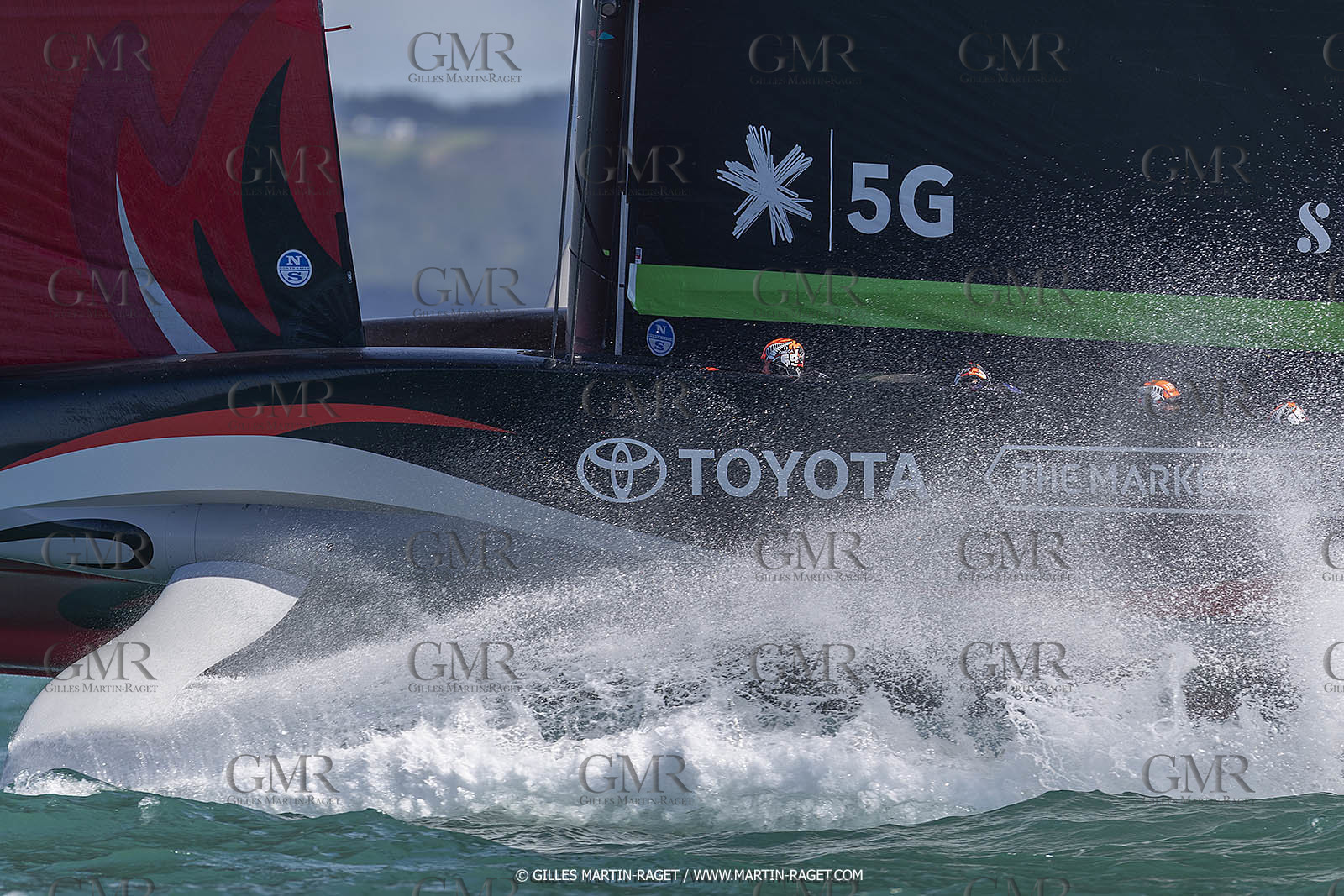 11 01 2021, Auckland (NZL), 36th America's Cup, Practice Racing