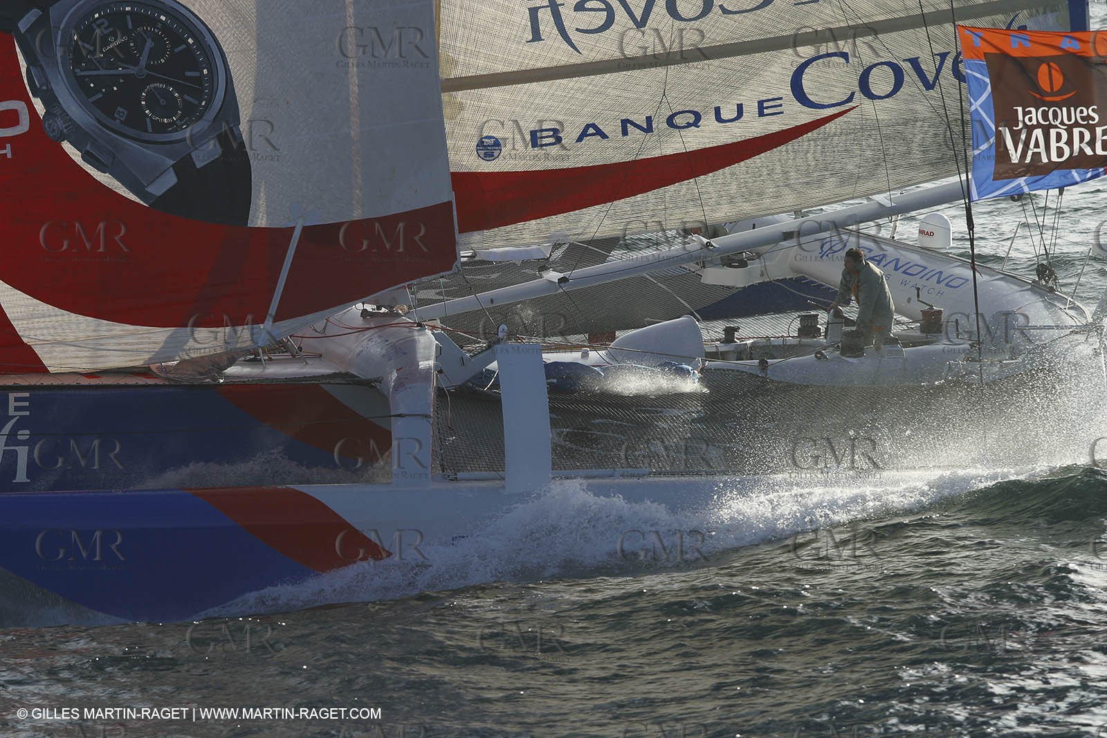 ORMA 60' Trimaran Banque Covefi 2 - Steve Ravussin