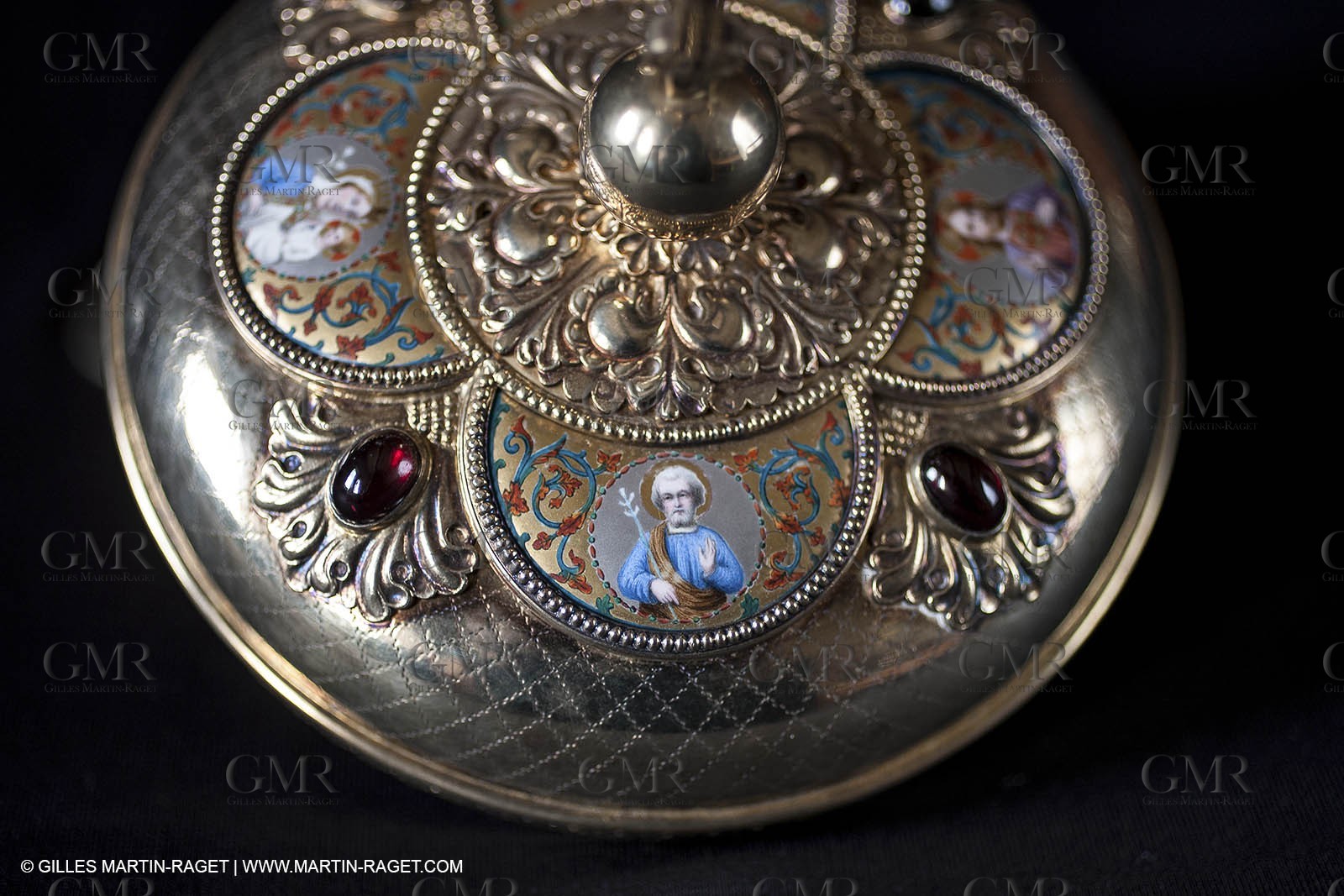 04 02 2013 - Marseille(FRA,13), Notre Dame de la Garde,liturgical silverware