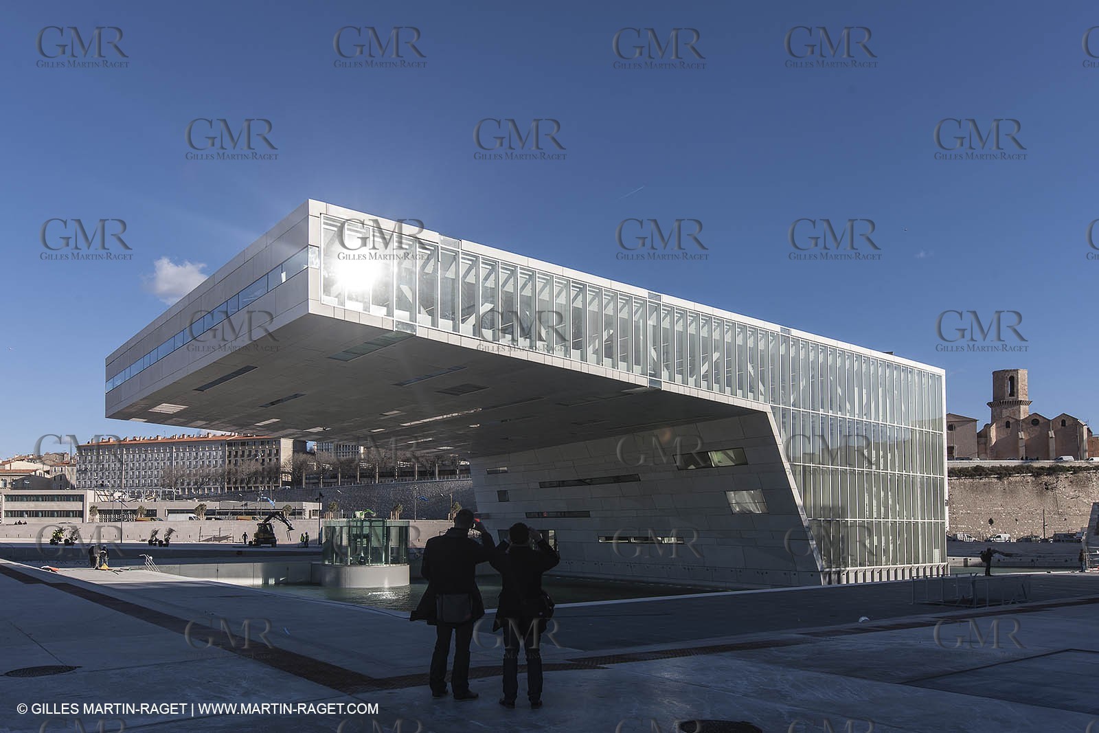 11 01 2013 - Marseille (FRA,13) - Marseille Provence 2013, European capital of Culture, J4 Esplanade, MUCEM Museum and Villa Mediterranée.