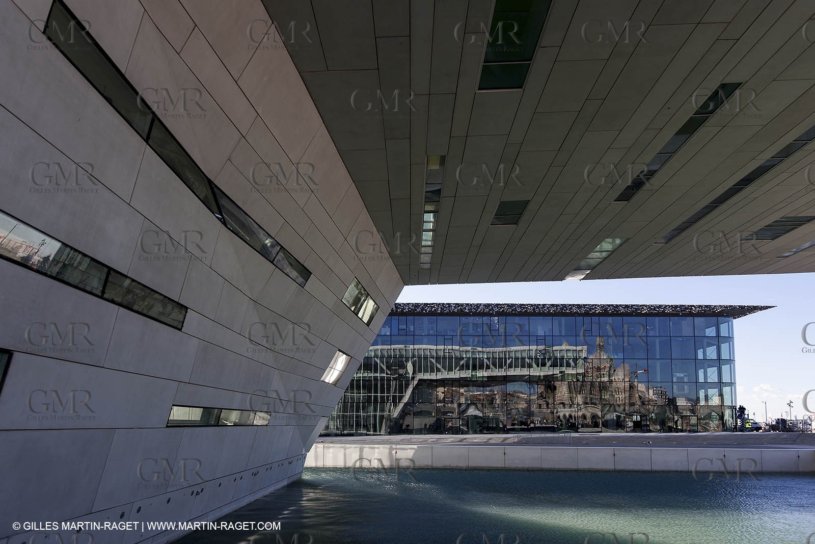 11 01 2013 - Marseille (FRA,13) - Marseille Provence 2013, European capital of Culture, J4 Esplanade, MUCEM Museum and Villa Mediterranée.