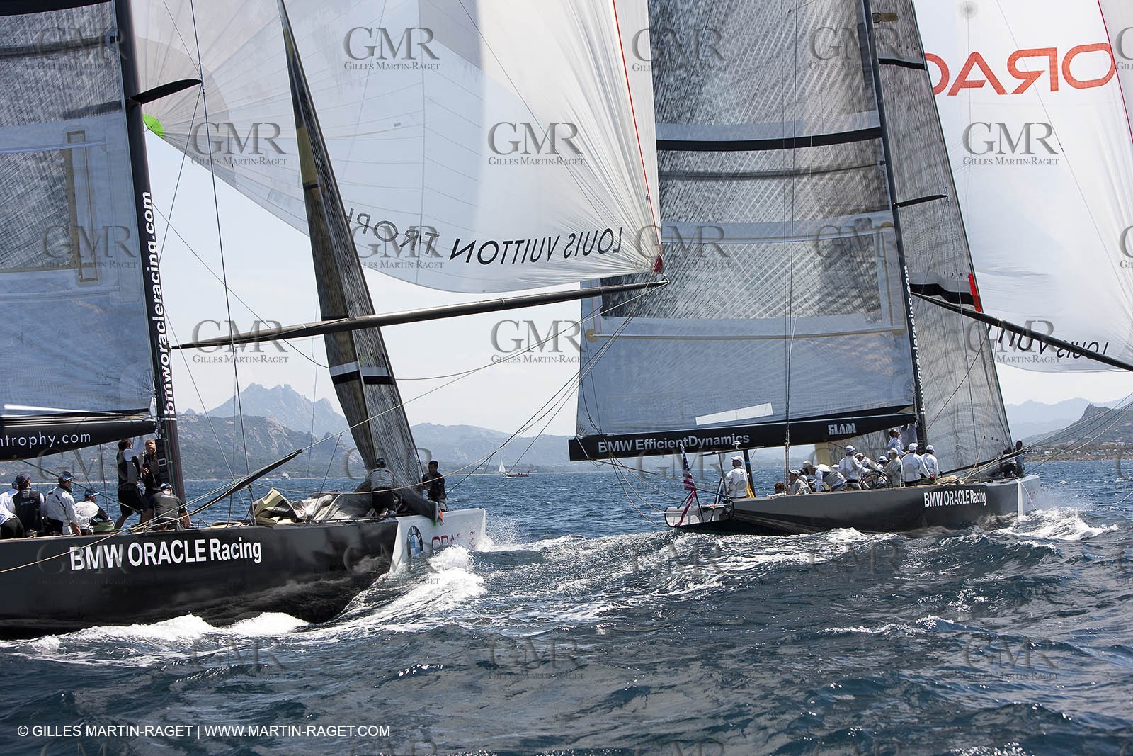 19 05 2010 - La Maddalena (ITA, Sardinia) Louis Vuitton Trophy - BMW ORACLE Racing - Training