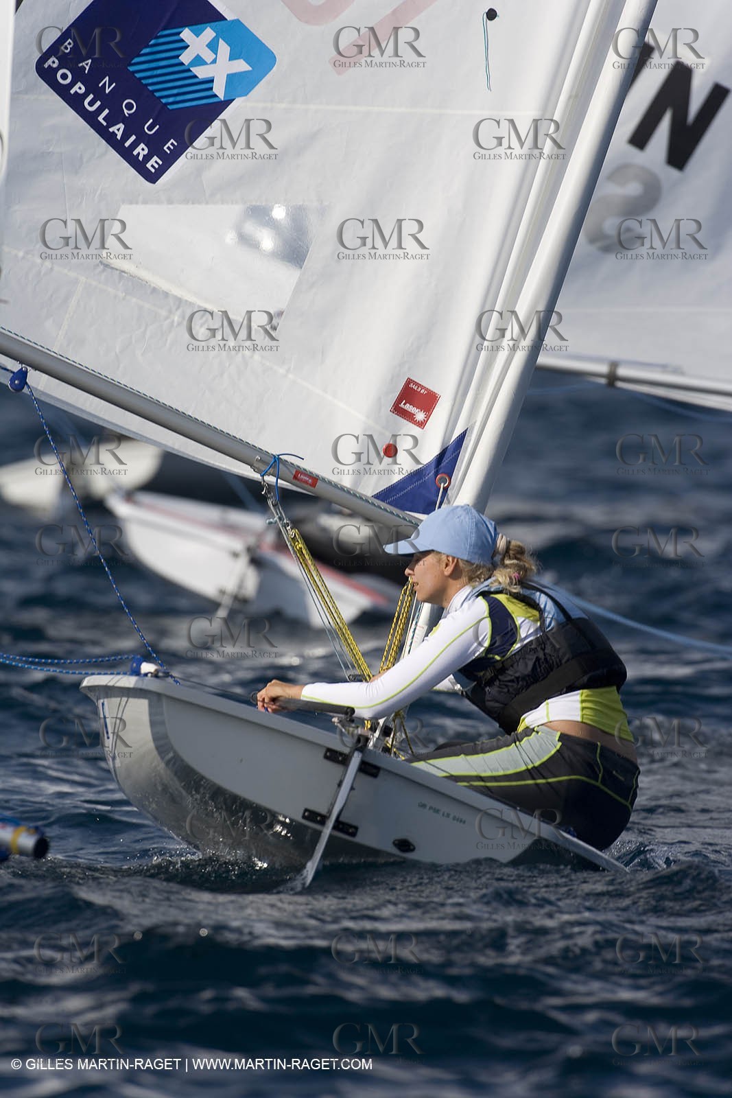 25 04 2007 - 2007 Semaine Olympique Française - Hyères (South of France) - Day 4 - Team France - Laser Radial - Steyaert Sarah