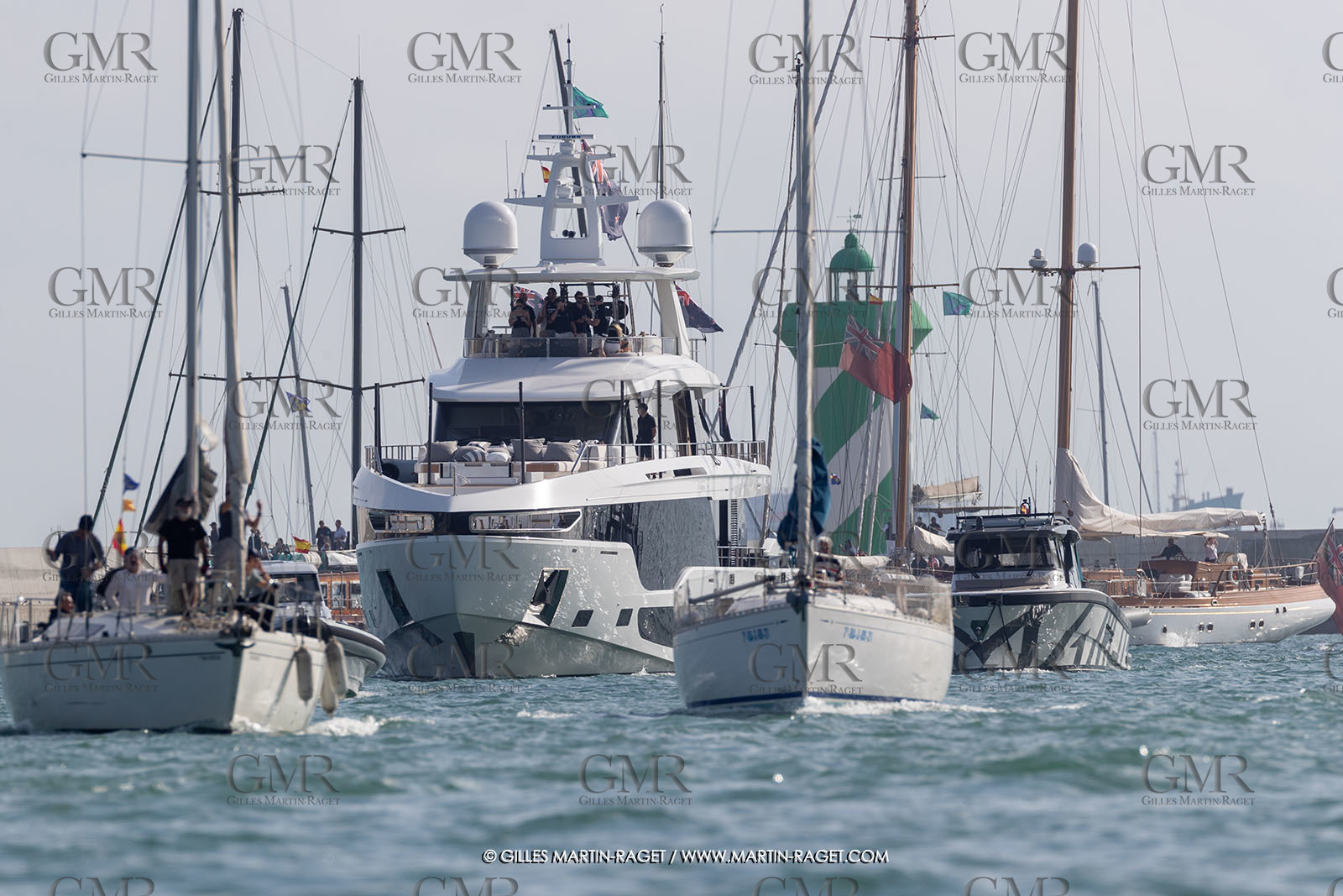 13 10 2024, Barcelona (ESP), Louis Vuitton 37th America's Cup, Final Match, Race Day 2