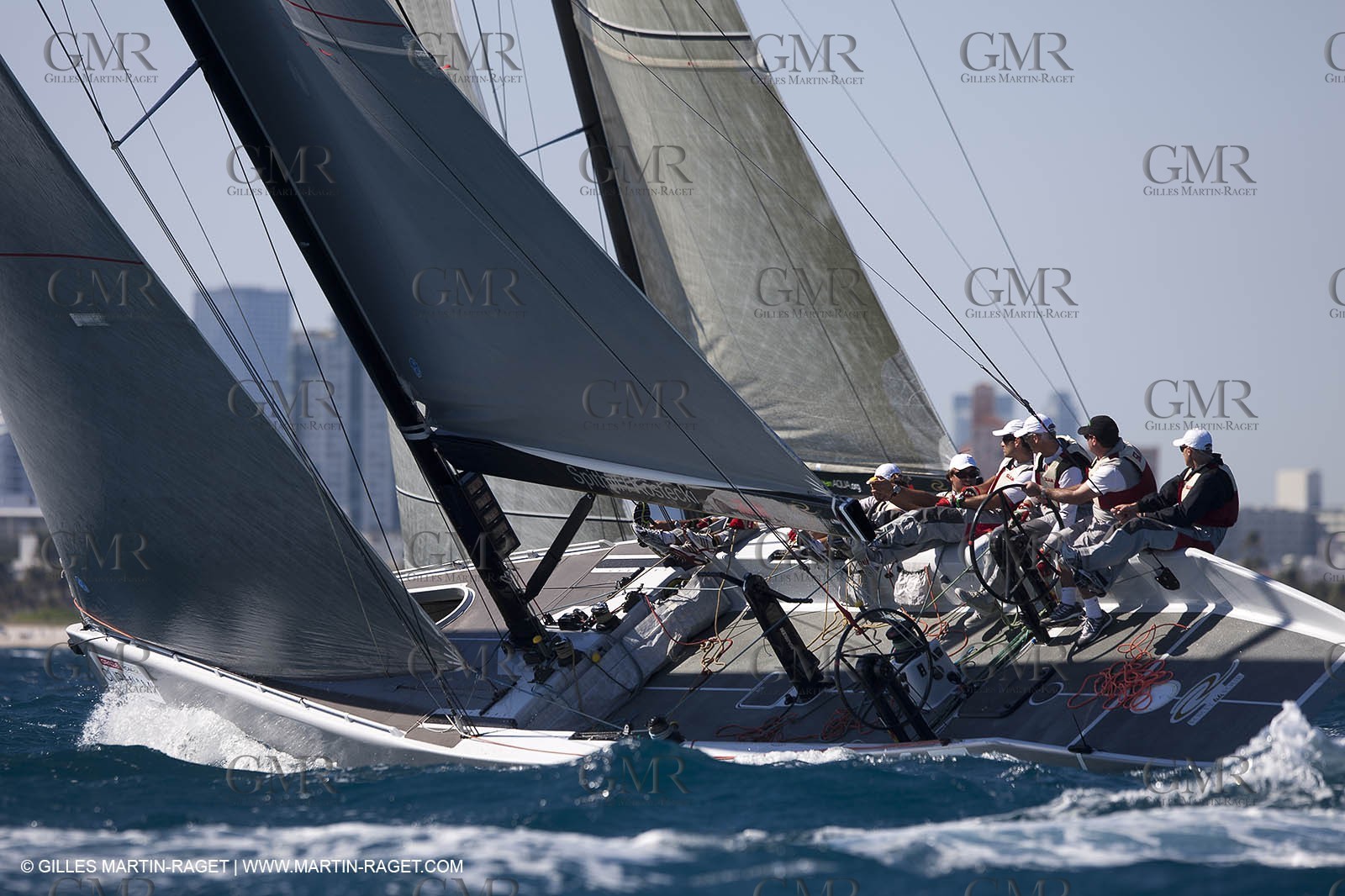 12 12 2010 - Miami (USA, FLA) - 2010 RC 44 World Champîonship - Oracle RC 44 Cup Miami - Final day - Fleet racing