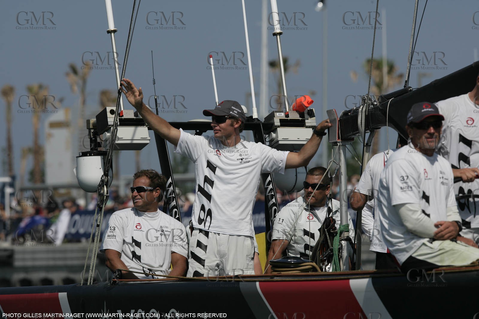 30 06 2007-Valencia (Spain)- 32nd America's Cup - Final Match - Day 6 - Alinghi vs Emirates Team New Zealand