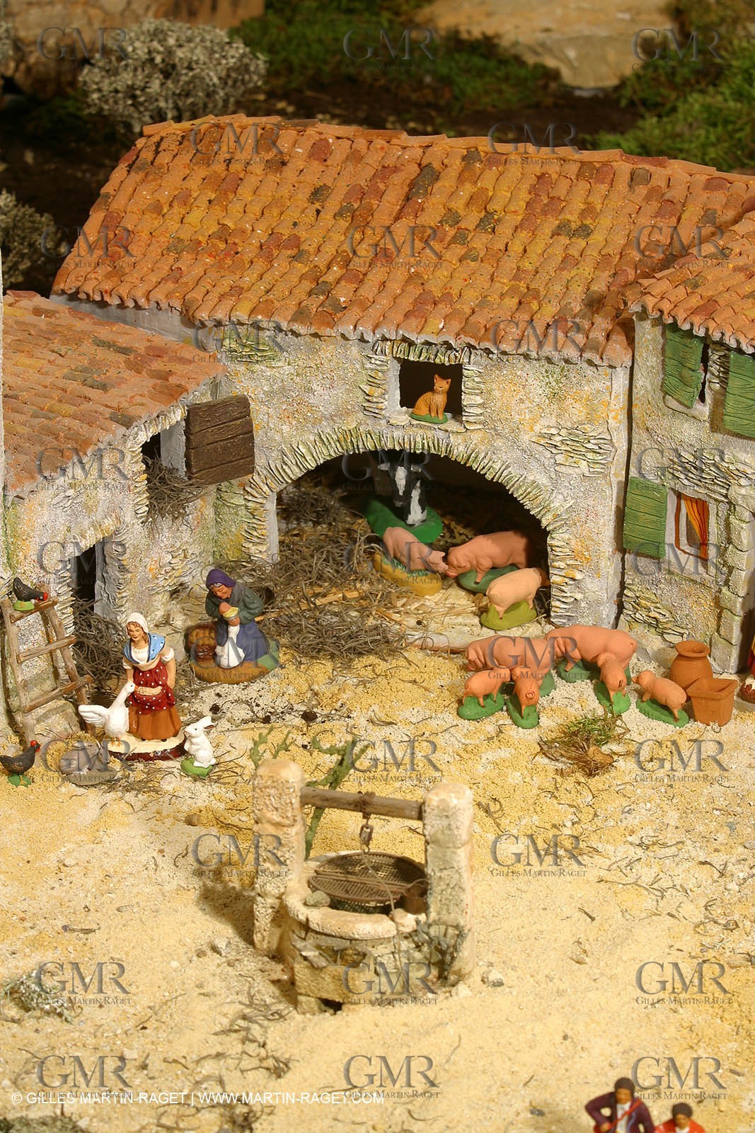Great crib from les Saintes Maries de la mer (FRA, 13) for Christmas, December 2010