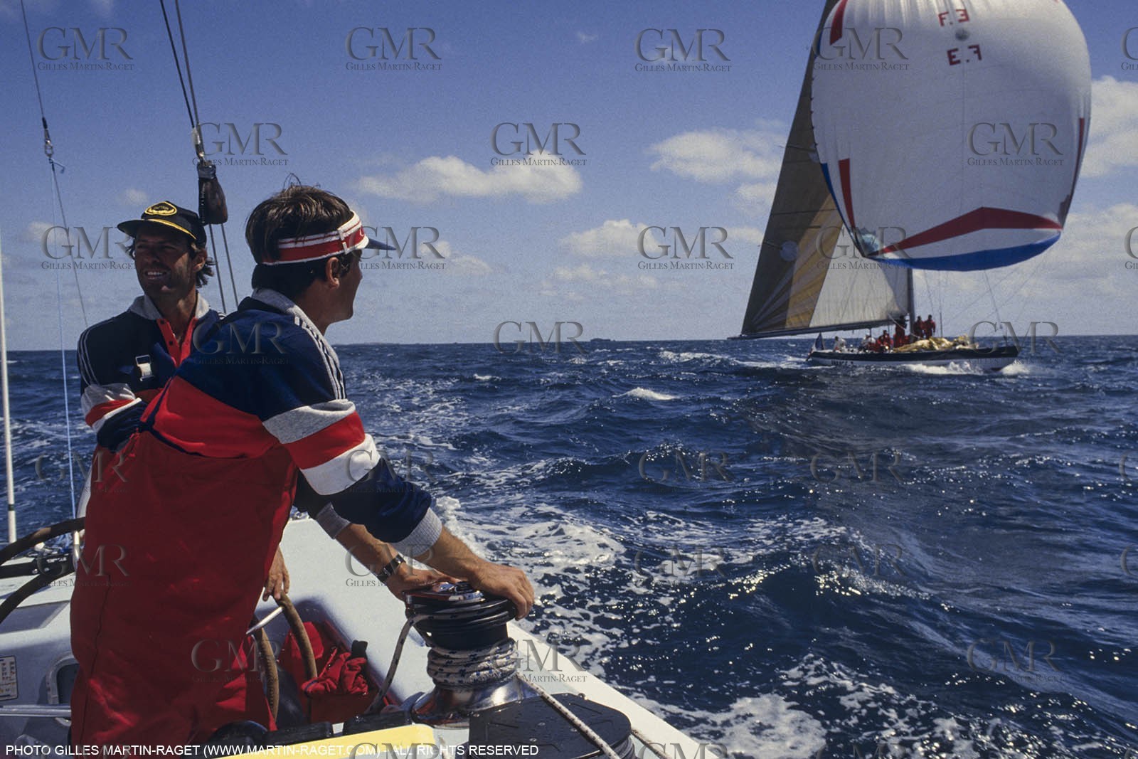 Sailing, Yacht Racing, 26th America's Cup Fremantle 1987, Challenge France
