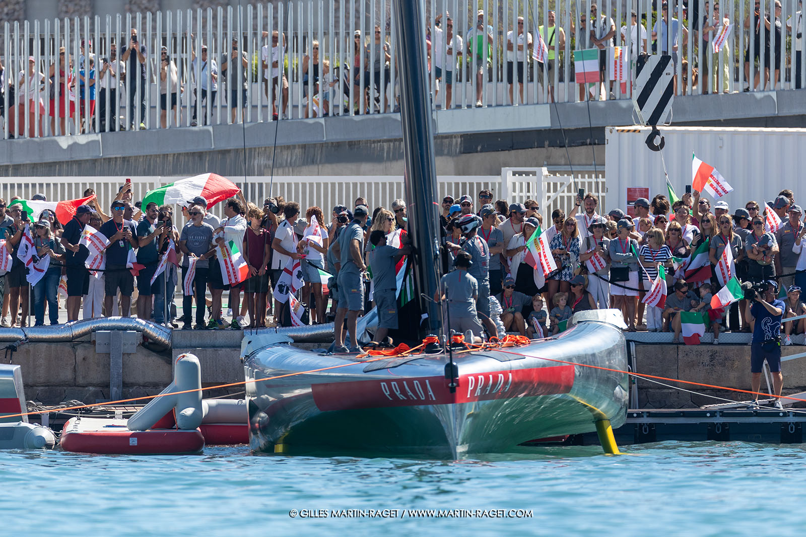 16 09 2024, Barcelona (ESP), 37th America's Cup, Louis Vuitton Cup Semi-final, Race Day 2
