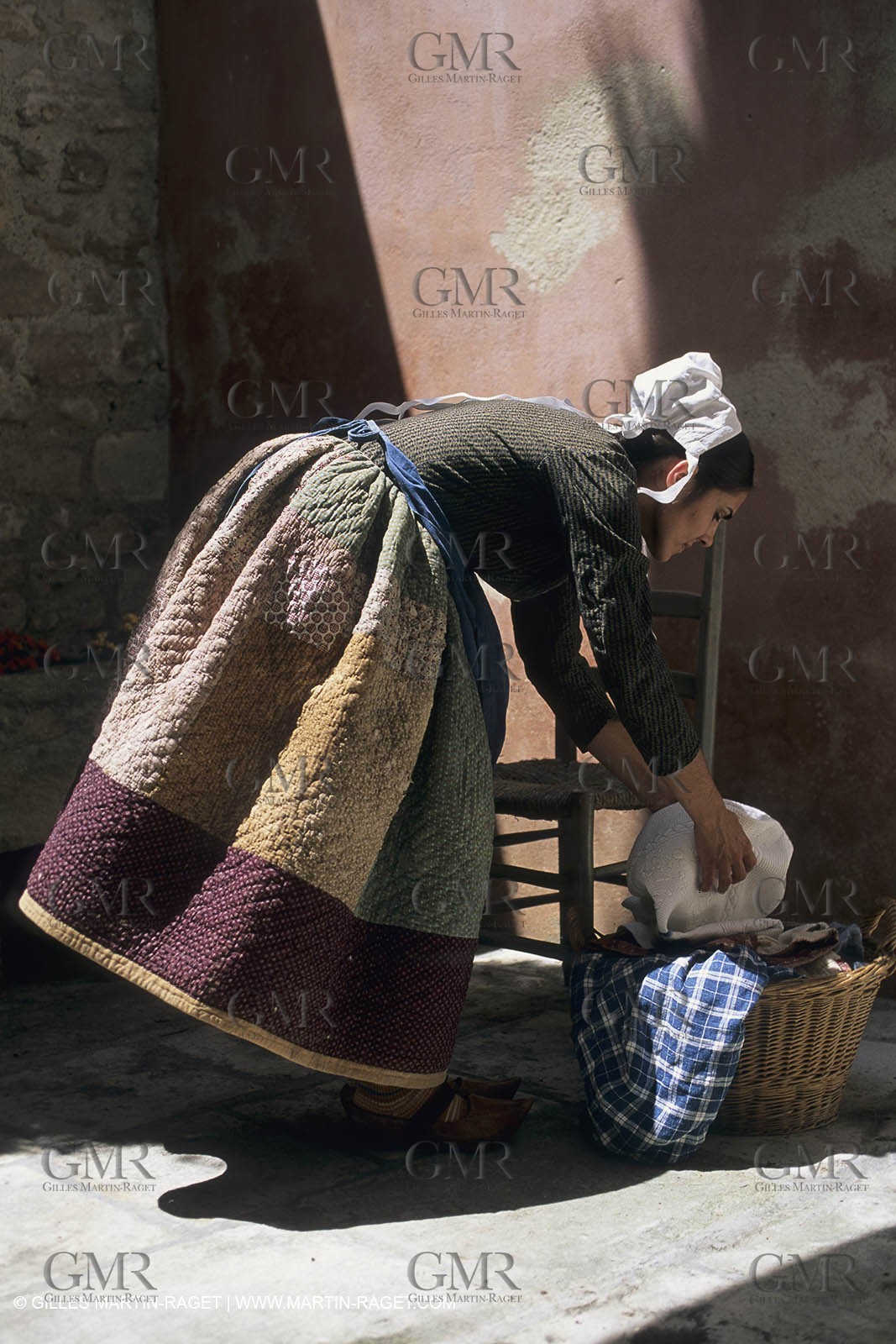 France, Provence, Traditions, Boutis et piqués, traditional cloths from Provence