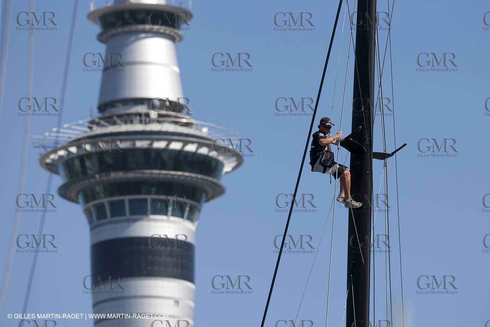 03 02 2009 - Auckland (NZL) -  Louis Vuitton Pacific Series -  Racing Day 4 - Round Robin 1