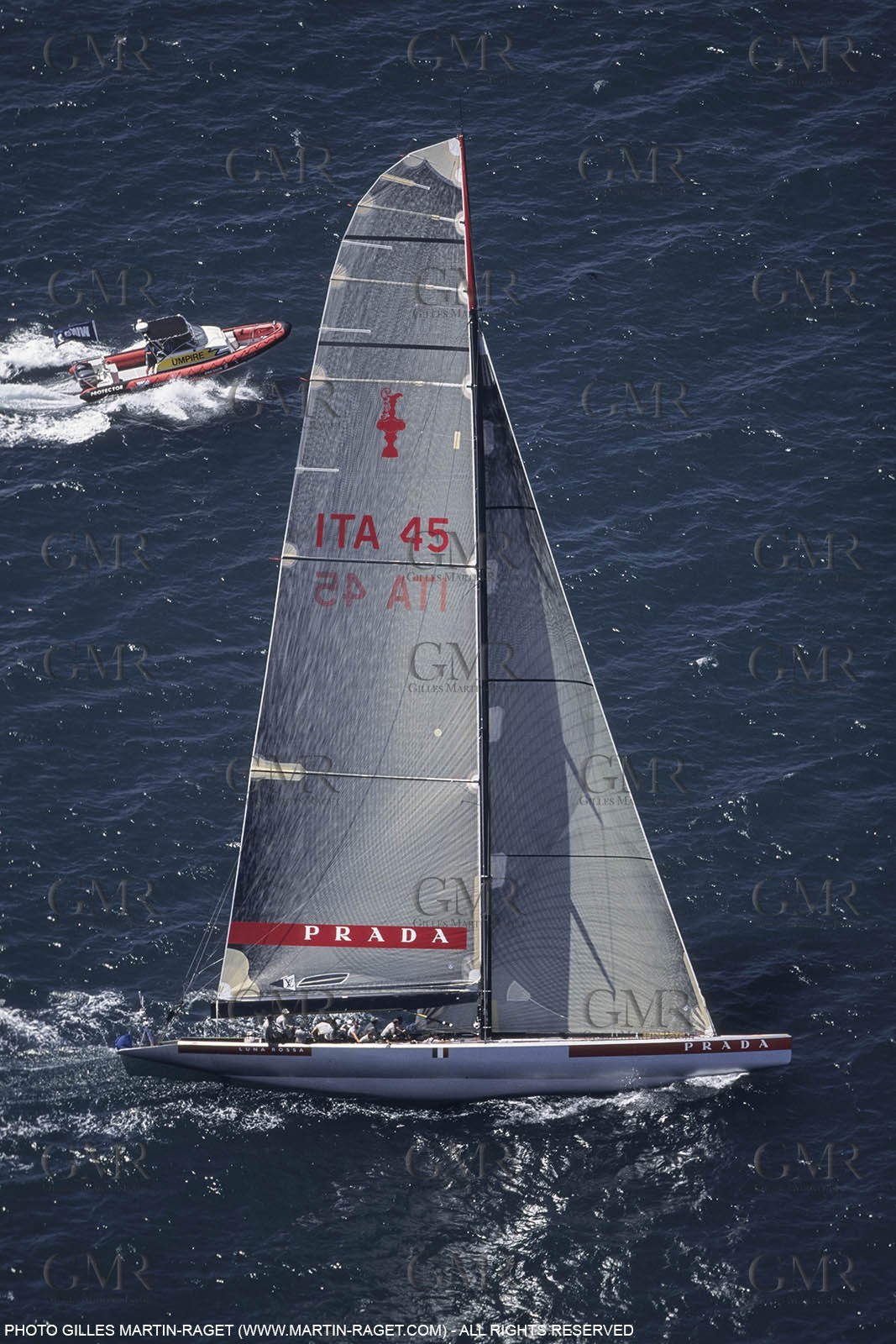 Yacht racing, 30th America's Cup 2000, Auckland (NZL), Luna Rossa
