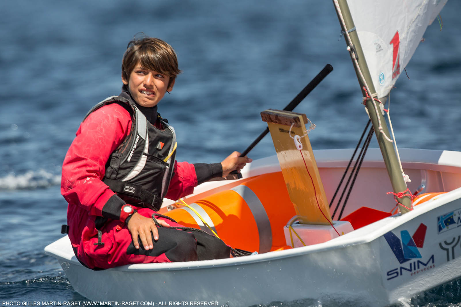 14 04 2016, Marseille (FRA,13), SNIM Dériveurs, Coupe Internationale de Printemps Optimist, Day 4