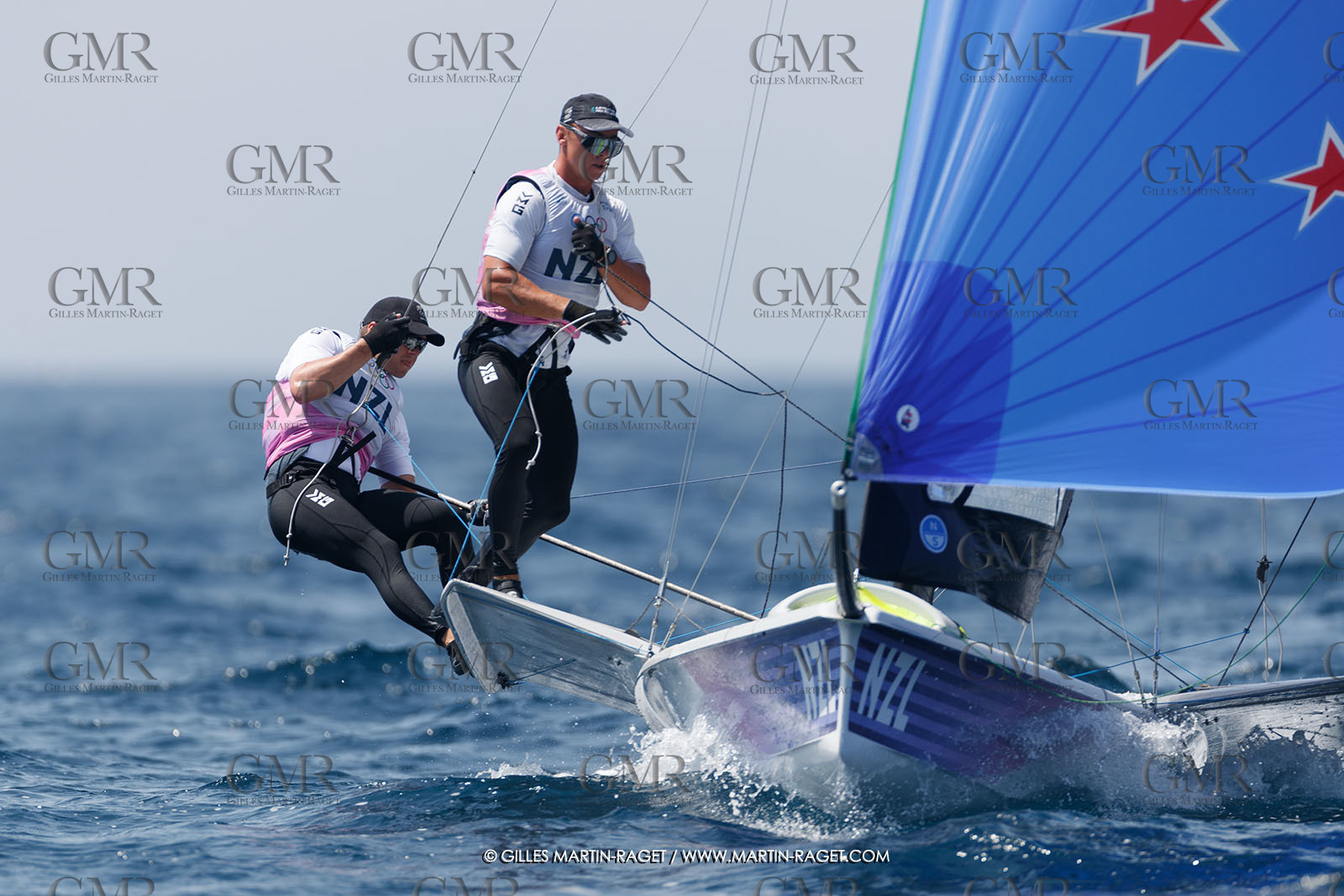 02 08 2024, Marseille (FRA), Paris 2024 Olympic Games, Sailing, Race Day 5,