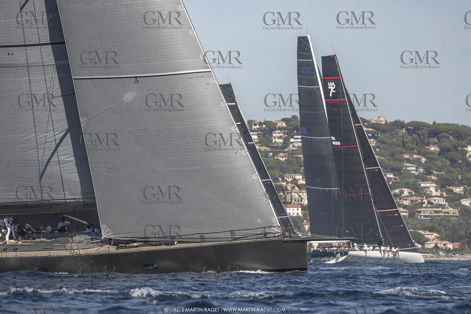 02 10 2022, Saint-Tropez (FRA,83), Voiles de Saint-Tropez 2022,  semaine des maxis, Race 1